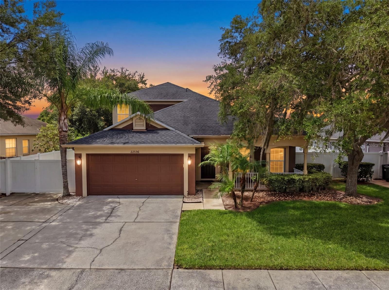 List agent is related to owner. Tucked away on a peaceful conservation lot, this beautifully maintained 5-bedroom, 3-bath home offers the perfect blend of privacy and comfort. With a very low HOA, enjoy Florida living year-round from the screened-in pool, resurfaced in 2018 and thoughtfully updated with a handrail for added convenience. Major updates provide peace of mind, including a new roof in 2020, AC replacement in 2018, and gutters with gutter guards installed. With spacious living areas and serene backyard views, this home is move-in ready and designed for both relaxing and entertaining. 

POOL VACUUM WILL CONVEY. 
WATER SOFTENER WILL CONVEY.

Pool heater does not work but it just needs a new air compressor. 
Washer and dryer are only 1 year old.
