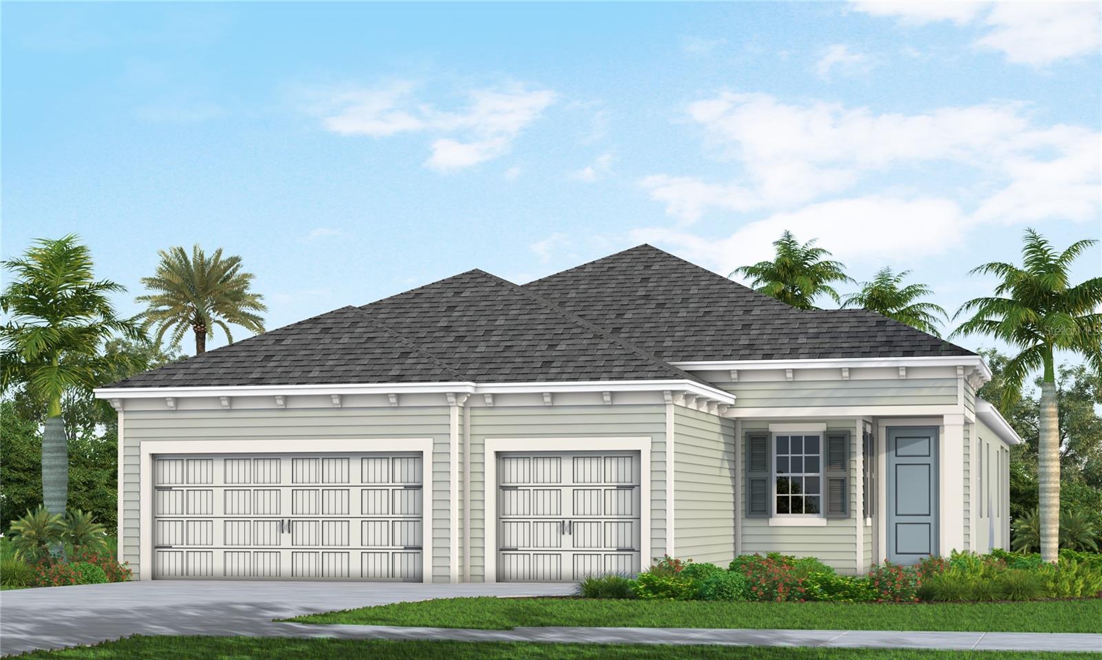 Under Construction. This Neal Communities home design offers a main living area that is spacious and open with a great room, dining room and chef's kitchen. In the master suite, two walk-in closets sit just off the bedroom.  The suite’s master bath features dual sinks, a large walk-in shower and water closet. Another full bath, situated between the two remaining bedrooms, has a Jack and Jill entry. The plan also includes a den or office, large laundry room and a spacious covered lanai . This home has a 3-Car Garage and has a beautiful preserve view.