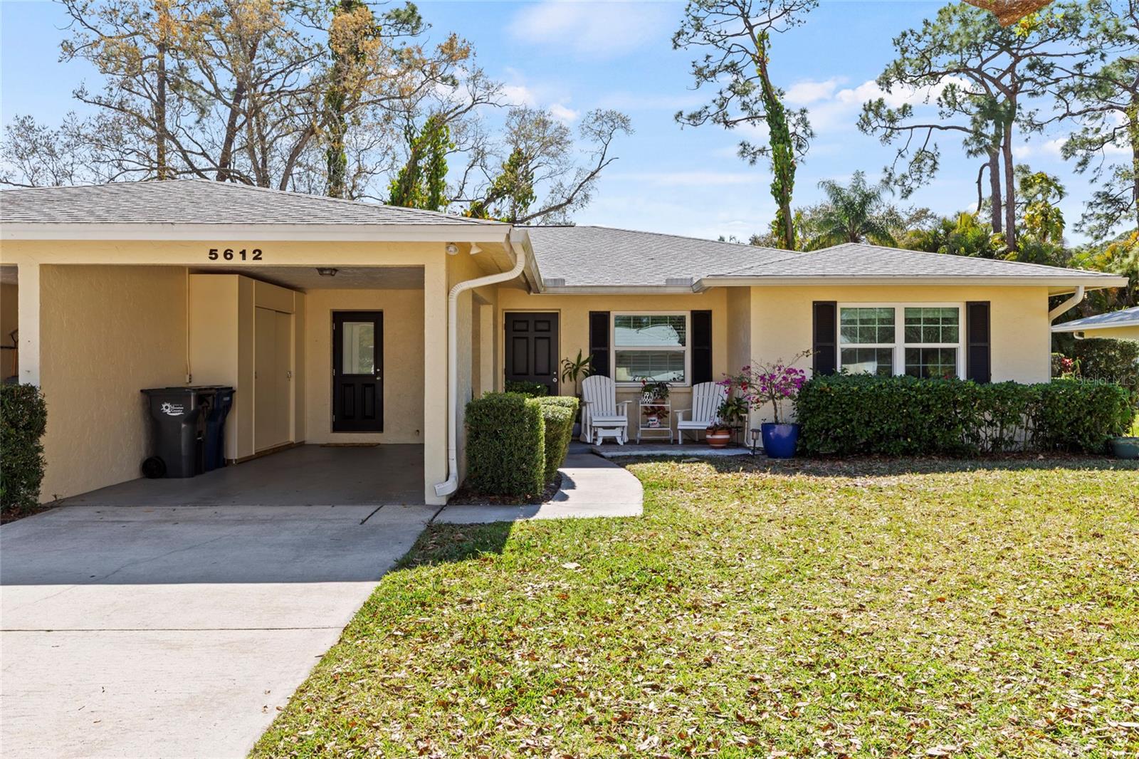 Step into relaxed Florida living in this beautifully maintained 2-bedroom, 2-bath villa offering 1,369 square feet of bright, inviting space in a highly sought-after Sarasota community. Thoughtfully designed with an open-concept kitchen, granite countertops, and seamless flow, the layout is perfect for both everyday comfort and easy entertaining. A versatile bonus room offers flexible space for a home office, reading nook, or morning coffee retreat. Soft neutral tones and an airy design create a calm, welcoming atmosphere ideal for year-round living or a seasonal escape.
Enjoy true maintenance-free living. HOA covers roof repair and replacement, exterior paint, exterior insurance, landscaping, pest control, and irrigation—eliminating surprise repair costs, yard work, and ongoing upkeep so you can focus on enjoying the Florida lifestyle. This home has been thoroughly upgraded, all windows are now hurricane impact windows, providing added peace of mind, energy efficiency, and storm protection. 

Located in the desirable Palm Aire neighborhood, this community is especially appealing for those seeking a low-maintenance, lock-and-leave lifestyle. The community pool is just steps away, and Palm Aire Country Club is nearby with optional access to golf, pickleball, dining, and social activities—perfect for an active and social lifestyle.

Conveniently located near University Town Center, shopping, dining, parks, Sarasota-Bradenton International Airport, I-75, and the Gulf Coast’s world-renowned beaches.

Exceptional comfort, convenience, and carefree living await.