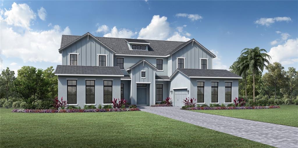 Under Construction. This amazing floor plan just received the Grand Award in the Parade of Homes!  In addition to top notch interior design options the home has a large pool and deck on a large lot overlooking magnificent conservation.  With close to 7,000 SF of space, your family will appreciate the spaciousness and prestige of this Toll Brothers Home in Laurel Pointe Lake Nona!
Conveniently located close to A-rated Orange County schools and a short drive from Orlando International Airport, Laurel Pointe Lake Nona will be near top shopping, dining, arts, and recreation destinations, including Lake Nona Town Center. Major highways are easily accessible, offering homeowners easy access to Orlando’s theme parks, sporting arenas, stadiums, and more. Robust educational and healthcare offerings are within a five-mile radius of the neighborhood, including three university campuses and a world class health and life sciences district featuring several hospitals.
Recognized as a smart city of technology, innovation, and wellness, Lake Nona is one of the country’s fastest growing master-planned communities, encompassing 17 square miles, and home to a collaborative network of businesses across the healthcare and life sciences, sports and performance, and transportation industries. It is Central Florida’s best-selling community and home to one of the richest events and programming calendars in the nation. Additionally, residents of Laurel Pointe will have access to Lake Nona's expansive amenities including trails, parks, wellness program, and more.
