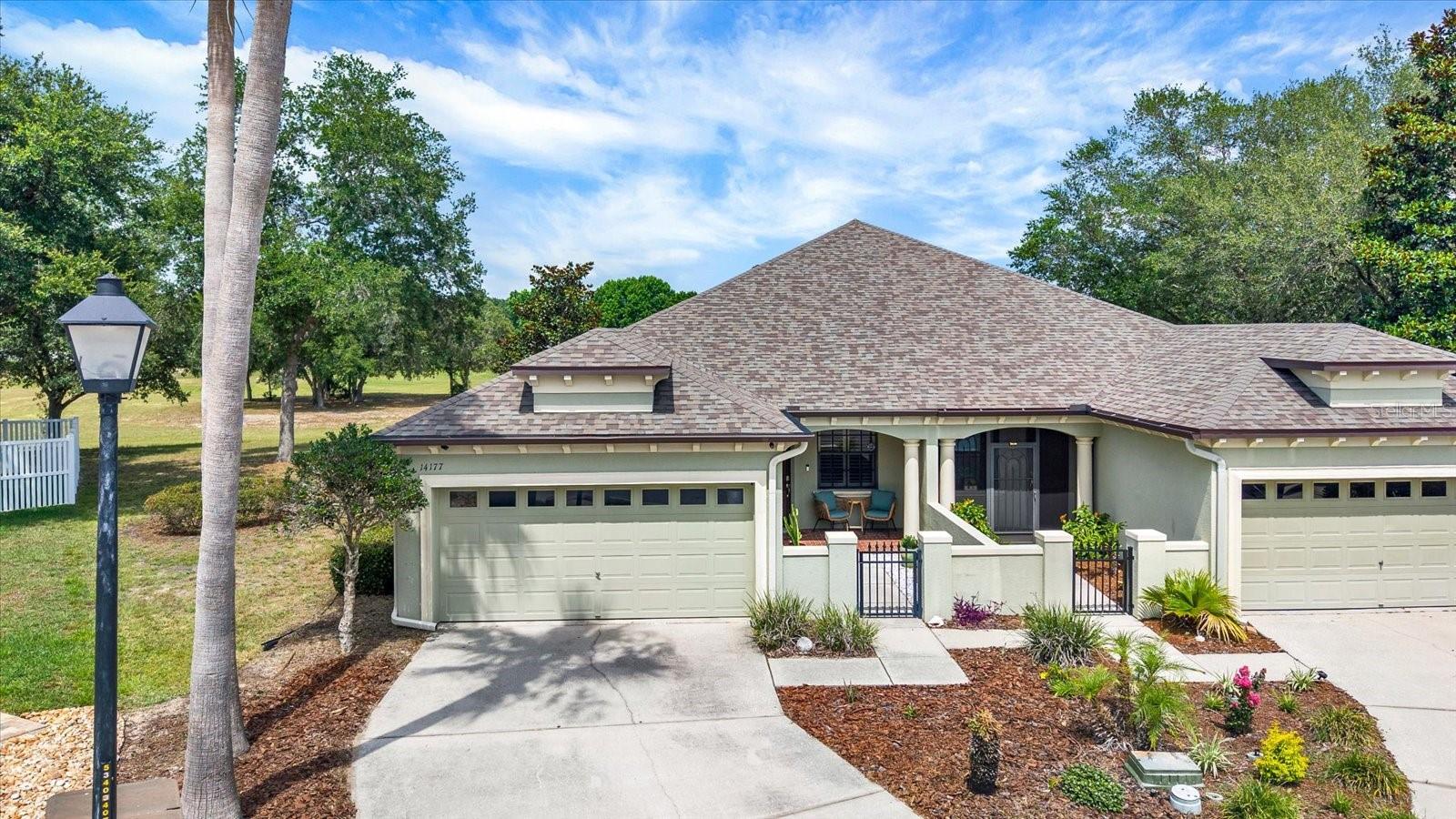 Welcome to this beautifully maintained 3-bedroom, 2-bathroom Smart Home villa offering approximately 1,500 square feet of living space in the highly sought-after gated community of Spring Ridge in Brooksville, featuring low HOA fees and outstanding community amenities.
Major updates provide peace of mind, including a new roof (2025) and A/C system (2022). As you arrive, you'll be greeted by a charming private courtyard terrace, creating the perfect space to relax and entertain. Inside, the home showcases neutral designer colors, plantation shutters, crown molding, and an open, inviting floor plan. The updated kitchen features solid wood cabinetry, stainless steel appliances, ample counter space, and a center island with convenient breakfast bar seating. The spacious primary suite and well-appointed guest bedrooms deliver comfort and functionality, while abundant storage throughout includes a finished attic with flooring—a rare and valuable feature. Step outside to the screened lanai with privacy shade and enjoy serene views with no rear neighbors, providing the perfect setting for peaceful mornings and relaxing evenings. Residents of Spring Ridge enjoy access to a community pool, fitness center, playground, and clubhouse within a short walk. This prime location is easy access to Cortez Boulevard shopping and dining, Suncoast Parkway (SR 589), and is just minutes from the VA Medical Center, making commuting and healthcare access exceptionally convenient. You'll also be close to Weeki Wachee Springs, Pine Island Beach, medical facilities, parks, golf courses, and all the recreation and natural beauty of Florida's Nature Coast. Don't miss this opportunity to own a move-in ready Smart Home villa in one of Brooksville's most desirable gated communities!