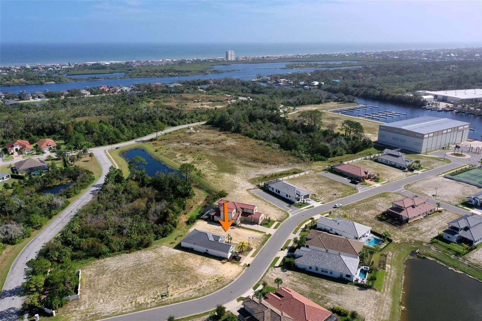 BUYER APPROVED! OWNER FINANCING AVAILABLE! 10,000 DOWN, 2.9 perc INTEREST. STORE YOUR BOAT TODAY - BUILD LATER! Newly Developed Marina Del Palma sits off the Matanzas River great for those boat goers. Easily store your boat in Marina Del Palma's very own Dry Dock Marina. Want to go out on the river? They have an app for that! Notify the marina and they will put your boat in the water for you and provide a bag of ice for that fresh catch of the day. After a boat trip on the river, enjoy the clubhouse and community pool. All that's next to do is build your dream home. This vacant lot on Del Palma is ready for you. A survey is available to start planning! HURRY NOW BEFORE THE NEXT BOATER DOES!