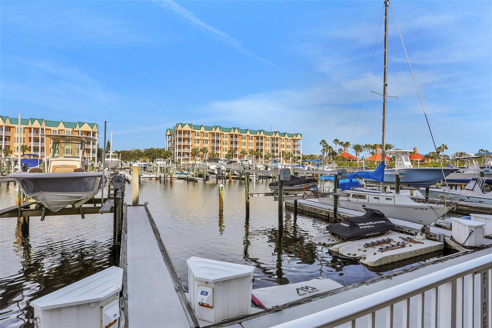 42'x16' Boat Slip being sold together with a condo unit MLS#1072052. 
4630 HARBOUR VILLAGE BLVD Unit #1305