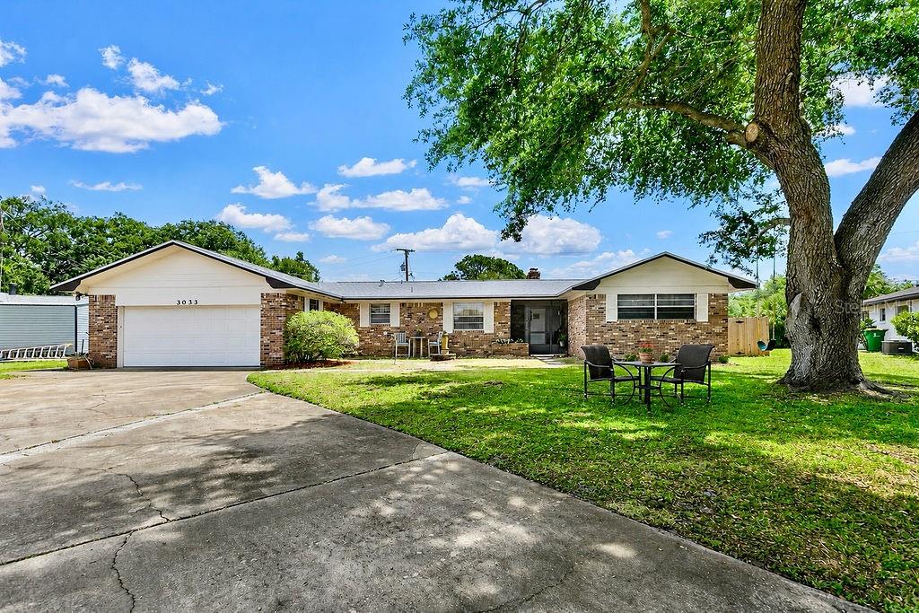 This rare multi-generational opportunity in a highly desirable Titusville neighborhood. This spacious 5-bedroom, 2-full bath pool home offers two fully separate living quarters, each complete with its own full kitchen-perfect for multi-family living, extended family, guests, or added flexibility. Designed for both comfort and privacy, this unique layout provides ample living space for everyone under one roof. Enjoy Florida living at its best with a private pool, spacious backyard, and a 2-car garage for plenty of storage. Whether you're looking for a true multi-generational setup or versatile living options, this home checks all the boxes in one of Titusville's most sought-after areas. Roof and AC completely redone in 2024.