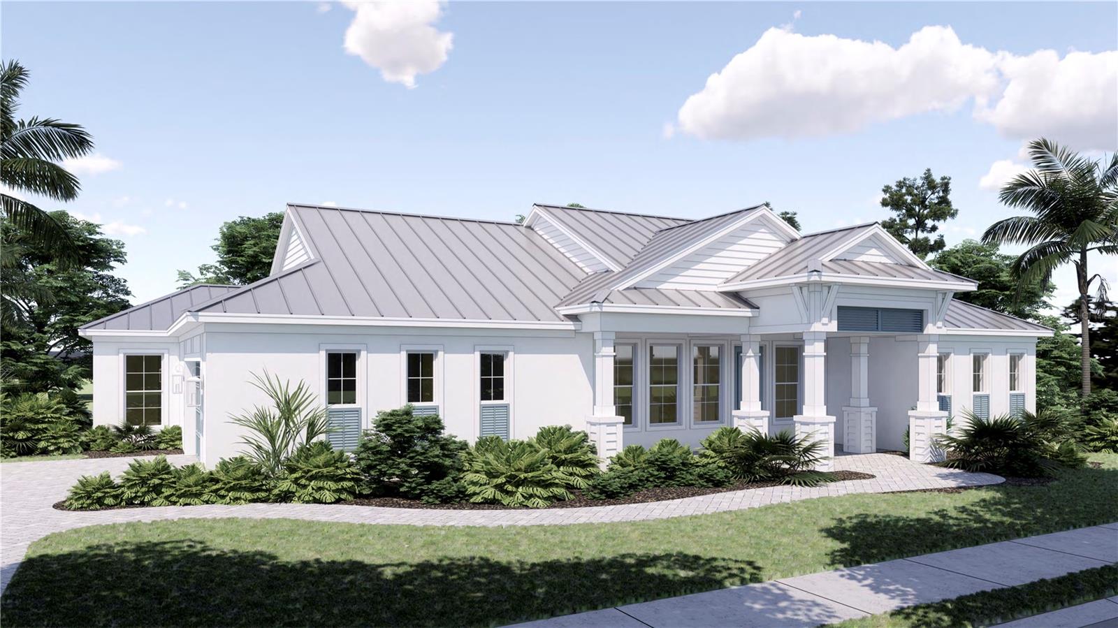Pre-Construction. To be built. Incredible option to build new on this corner lot facing Belvoir -OR- Jefferson Blvd.   Beautiful design offering the perfect blend of modern and coastal feel.   PERMIT READY...price includes LOT & NEW BUILD.  (see attachments)  THREE BEDROOM/ 2.1 BATH...1814 sf, ONE-LEVEL living.  Pull your car up the pavered driveway into the TWO-CAR - SIDE ENTRY GARAGE.  Lots of natural light and seamless flow to the outdoors.  Once outside, you will enjoy your heated, salt-water POOL.  IMPACT WINDOWS & DOORS, and METAL ROOF. This design is READY TO GO VERTICAL.. building can start right away. Be a part of the new builds happening within Ringling Park!  Incredible location just minutes from downtown, restaurants, area beaches, and the Marina.  Great combination of convenience and coastal lifestyle.  (Other Home Designs Available, Larger design plan in attachments & a few photos)
