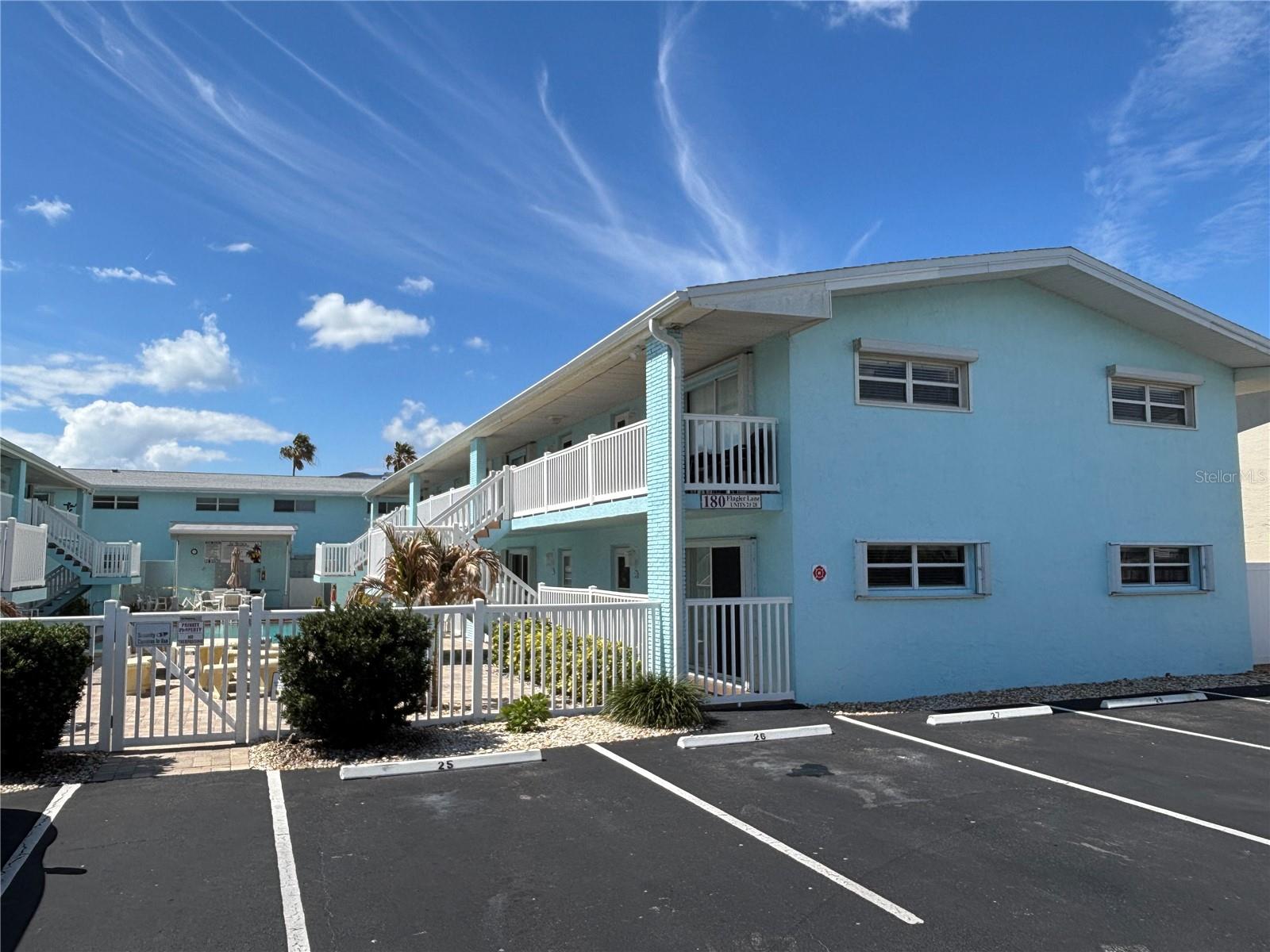 Welcome to your beach home! Condos in the La Riviere community rarely come on the market. This is a very well maintained complex that is less than a 2 minute walk from the Flagler Beach Public Access. Perfect for enjoying the World Famous Cocoa Beach or watching launches on the Space Coast. The complex also allows short-term rentals of 30 days which is perfect for investors or snowbirds looking for an extra stream of income. The community pool is perfect for relaxation and sunbathing right outside your front door! This 2 bedroom, 1 bathroom condo offers an updated kitchen and bathroom, and one assigned parking spot. With great walkability to the beach, restaurants, surf shops, and grocery stores. Everything you could need is a short walk or an even shorter drive, truly a great location! This is an excellent opportunity for anyone looking for a beach getaway to call home! Schedule a tour today!

Disclosure: The information provided is deemed to be accurate but cannot be guaranteed.  Property information, including but not limited to square footage, room dimensions, lot size, measurements, features, and specifications, may be obtained from public records, property appraiser data, third-party sources, or seller-provided information and is deemed reliable but not guaranteed. Broker and Seller make no warranties or representations as to the accuracy of such information. Buyers are advised to independently verify all measurements, dimensions, and property details. Broker shall not be held liable for inaccuracies, omissions, or changes in information provided by third parties or public records.