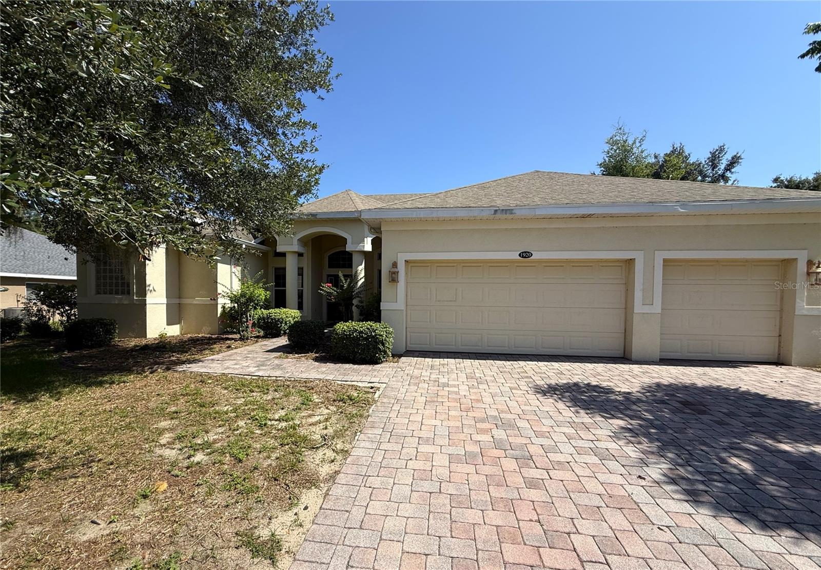 Welcome to Winter Haven's Eloise Cove Gated community! This home offers 4 bedrooms, 3 bathrooms, Den, 3-car garage plus a screened in ground POOL! A formal dining and living room greet you at the entrance with sliding doors leading to the screened outdoor oasis. Directly to your left are French doors to a den or home office. Just to the left of this space, find the Primary Suite tucked away from the rest of the home, offering a walk-in closet, dual sinks, soaking tub, step in shower and sliding doors giving access to the lanai and pool. Continue deeper into the home and find yourself in the heart of the home with kitchen, eat in area and large family room. The kitchen has ample cabinet and counter space, closet pantry, island for extra prep space and snack bar seating. The family room has an additional set of sliding doors leading out the screened lanai and pool with fenced in backyard. The three secondary bedrooms are off the family room and share two full bathrooms. Great central location with easy commute to interstate, shopping or eateries. It's good to be home! This property may qualify for Seller Financing (Vendee).