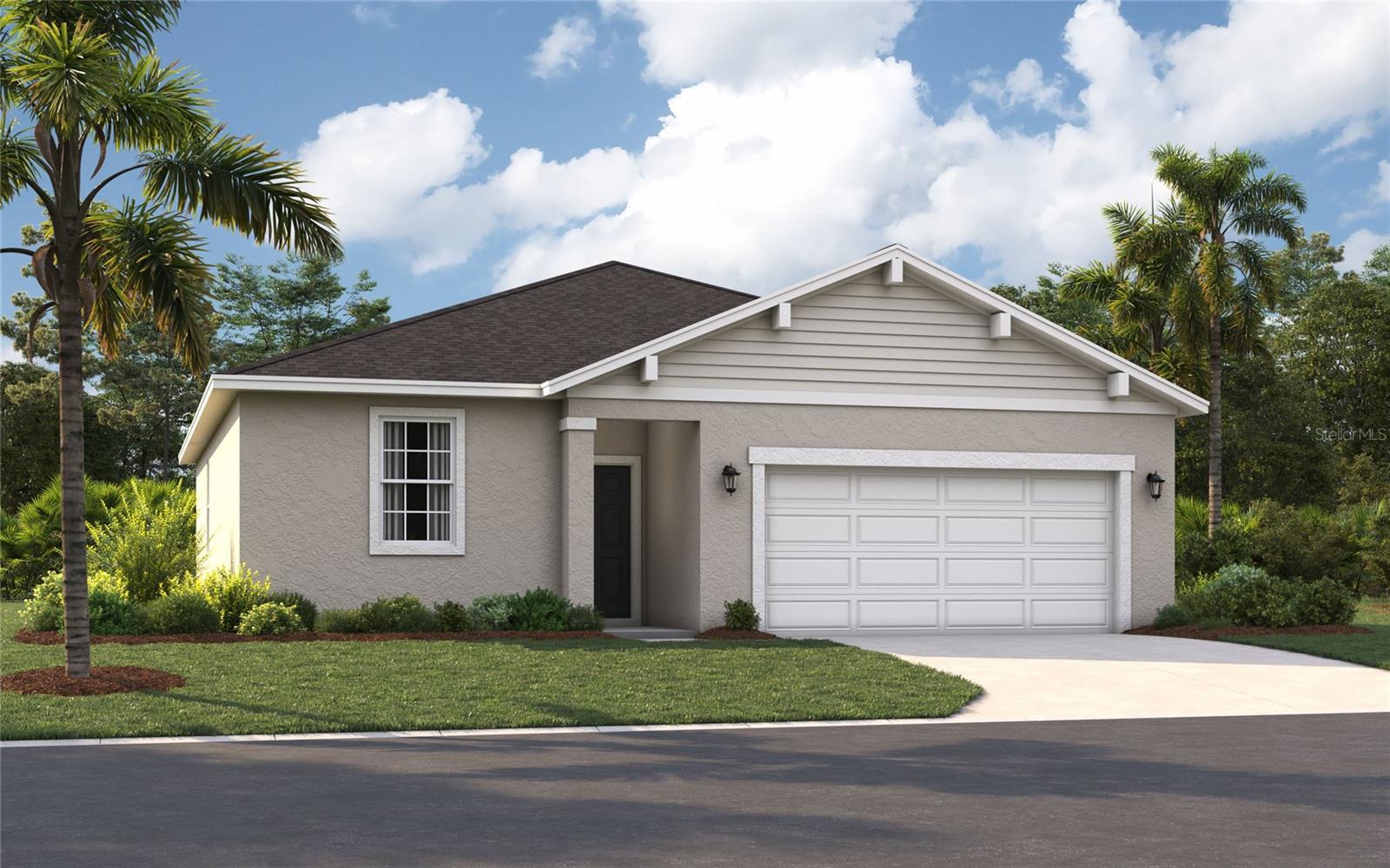 Virtually Staged. Pre-Construction. To be built. Welcome to Sorrento Pines, one of Stanley Martin’s most sought-after communities in Central Florida. Set in the charming town of Sorrento, this neighborhood is surrounded by the natural beauty and outdoor recreation that make Lake County such a desirable place to call home. With more than a thousand lakes nearby, residents enjoy endless opportunities to get outside and explore. Just minutes from home, you’ll find Eagle Dunes Golf Club, Rock Springs Run State Park, Dream Horse Equestrian Center, and a variety of parks, trails, and nature preserves.

The Portland is the perfect floorplan to take advantage of the Florida lifestyle. In this home guests are greeted by a covered entryway that leads into a spacious main level living area. No matter where you are in this space, the open floorplan is a great place for entertaining family and friends. The kitchen island, allows for natural movement through the main level, keeping the kitchen as the focal point of the home. Two spacious bedrooms share a hall bath on the main level, and the real showcase of this home is the primary suite which offers the utmost luxury and privacy. You have everything you need with dual vanities, a large walk-in closet, and standing shower. This home is an oasis for those looking for a new construction home, built for the way you live! *Photos are from a similar home.