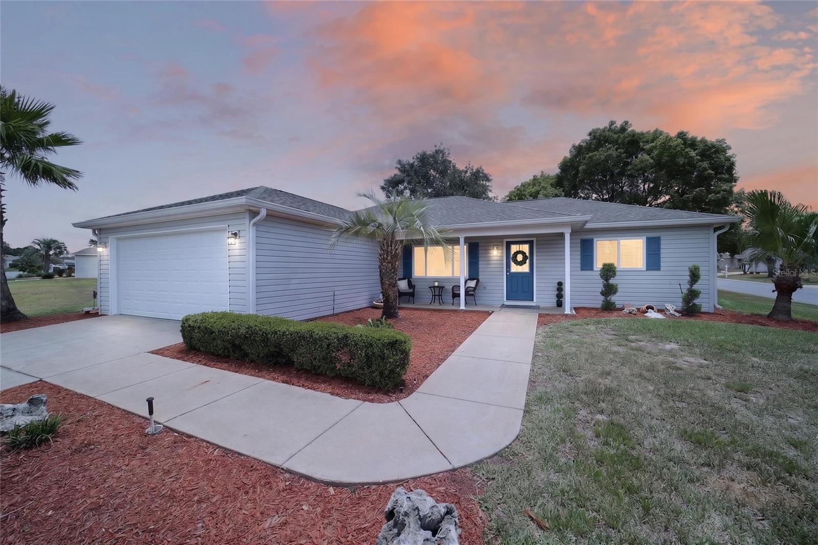 COMPLETELY REMODELED | CORNER LOT | MOVE-IN READY

Don't miss this beautifully remodeled 2-bedroom, 2-bath Chestnut Model on a desirable corner lot in Del Webb Spruce Creek Golf & Country Club in Summerfield, FL. This move-in-ready home features a bright open floor plan with brand-new luxury vinyl plank flooring throughout and fresh interior paint.

The stunning kitchen offers brand-new soft-close cabinetry, granite countertops, a granite backsplash, a newly added pantry, and brand-new stainless steel appliances.

The spacious primary suite features a walk-in closet and a completely remodeled en-suite bath with Corian countertops, a Corian walk-in shower, frameless glass enclosure, and new cabinetry. The guest bedroom also includes a walk-in closet, while the updated guest bath features Corian countertops and new cabinetry.

Additional highlights include an inside laundry room with built-in cabinets, an enclosed lanai with brand-new luxury vinyl plank flooring and a new sliding glass door, brand-new double-pane windows (2026), and a brand-new hot water heater (2026).

Enjoy the award-winning lifestyle of Del Webb Spruce Creek Golf & Country Club, featuring 36 holes of championship golf, resort-style pools, fitness center, pickleball, tennis, bocce, softball, restaurants, walking trails, clubs, and 24-hour gated security—all conveniently located near shopping, dining, medical facilities, and The Villages.

Completely updated with modern finishes and nothing left to do but move in—schedule your private showing today!