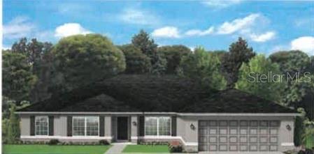 Under Construction. Welcome to the Adams Homes 2557 sq. ft. floor plan, offering plenty of space - close to everything but far away from it all! This thoughtfully designed ranch-style home features an attractive exterior with an inviting entryway. Inside, large windows showcase expansive backyard views and fill the home with natural light. The open layout includes a formal dining area, a flexible room ideal for a home office or den, and a generous family room perfect for gatherings. Ceramic tile flooring runs throughout the home. The owner’s suite is a true retreat, complete with dual walk-in closets, a tiled shower, and a soaking garden tub. Quartz countertops are featured in both the kitchen and bathrooms, complemented by modern finishes and sleek interior doors. The kitchen is designed for both function and style offering ample workspace with 36-inch cabinets lots of counter space and a large pantry. Additional highlights include vaulted ceilings, double-pane low-E windows, 10-foot ceiling details, and a spacious laundry room with mudroom potential. Enjoy outdoor living year-round on this oversized lot with a 14' x 10' patio ideal for entertaining, relaxing, or planning your future pool. Interested in seeing the quality and layout firsthand? Schedule a showing to tour a completed model today! Builder pays most closing costs with the use of a preferred lender.