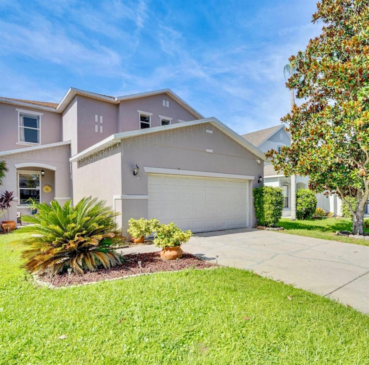 Welcome to this beautifully updated 4-bedroom, 2.5-bathroom home, where comfort, style, and functionality come together perfectly. Step outside and enjoy your own private backyard oasis featuring a sparkling pool and a fully fenced yard, ideal for entertaining, relaxing, and creating lasting memories with family and friends.

Inside, you'll find a spaciou Granite and inviting floor plan highlighted by soaring vaulted ceilings and abundant natural light. The gourmet kitchen is a chef's dream, featuring countertops, a large sink,  plenty of workspace for meal preparation and gatherings. The adjoining living area offers an open and airy atmosphere, perfect for everyday living and entertaining.

The primary suite and bathrooms have been thoughtfully updated with elegant quartz countertops and modern finishes, creating a fresh and sophisticated feel throughout the home. Additional recent upgrades include a newer A/C system (2022), interior paint completed less than one year ago, beautiful new tile flooring installed less than one year ago, a dishwasher less than two years old, and a washer and dryer less than two years old.

As an added bonus, this property is being sold fully furnished, making it truly move-in ready. Whether you're looking for a primary residence, vacation home, or investment opportunity, this exceptional property offers the perfect blend of modern upgrades, convenience, and Florida living at its finest.