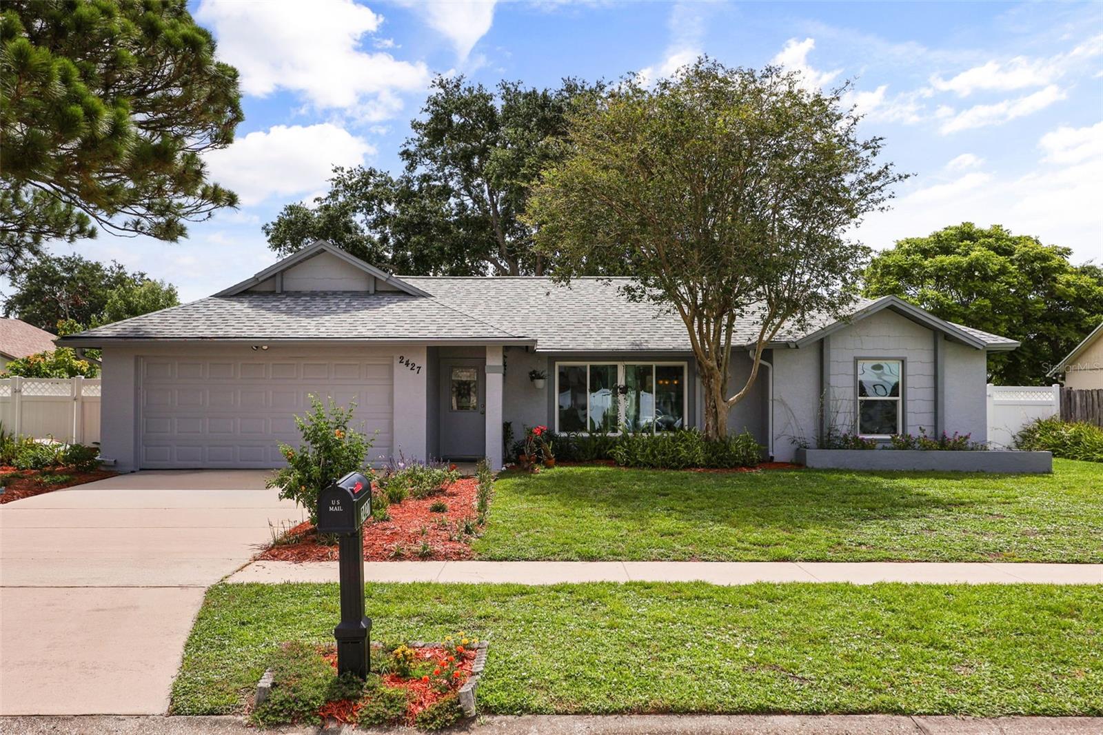 Move-in-ready, well-maintained single-family home for sale in Melbourne's established Kingsmill neighborhood. This 1,576 sq ft, 3-bedroom, 2-bathroom split floor plan sits on a nearly quarter-acre water-view lot. The kitchen offers a gas stovetop range, full pantry, and ample storage, plus a tastefully upgraded spare bath. Enjoy peaceful water views from the screened patio and fully fenced yard--and catch front-row views of Cape Canaveral rocket launches. Both yards are nicely landscaped for great curb appeal. Big-ticket items are done: 2022 roof, 2022 water heater, AC (2023 interior, 2019 condenser), freshly painted exterior, new gutter guards, and a freshly painted 2-car garage. Located on a quiet street just minutes from shopping, dining, I-95, Melbourne Square Mall, Downtown Melbourne, and Brevard County beaches--and only 1.9 miles from the Amazon Distribution Center.