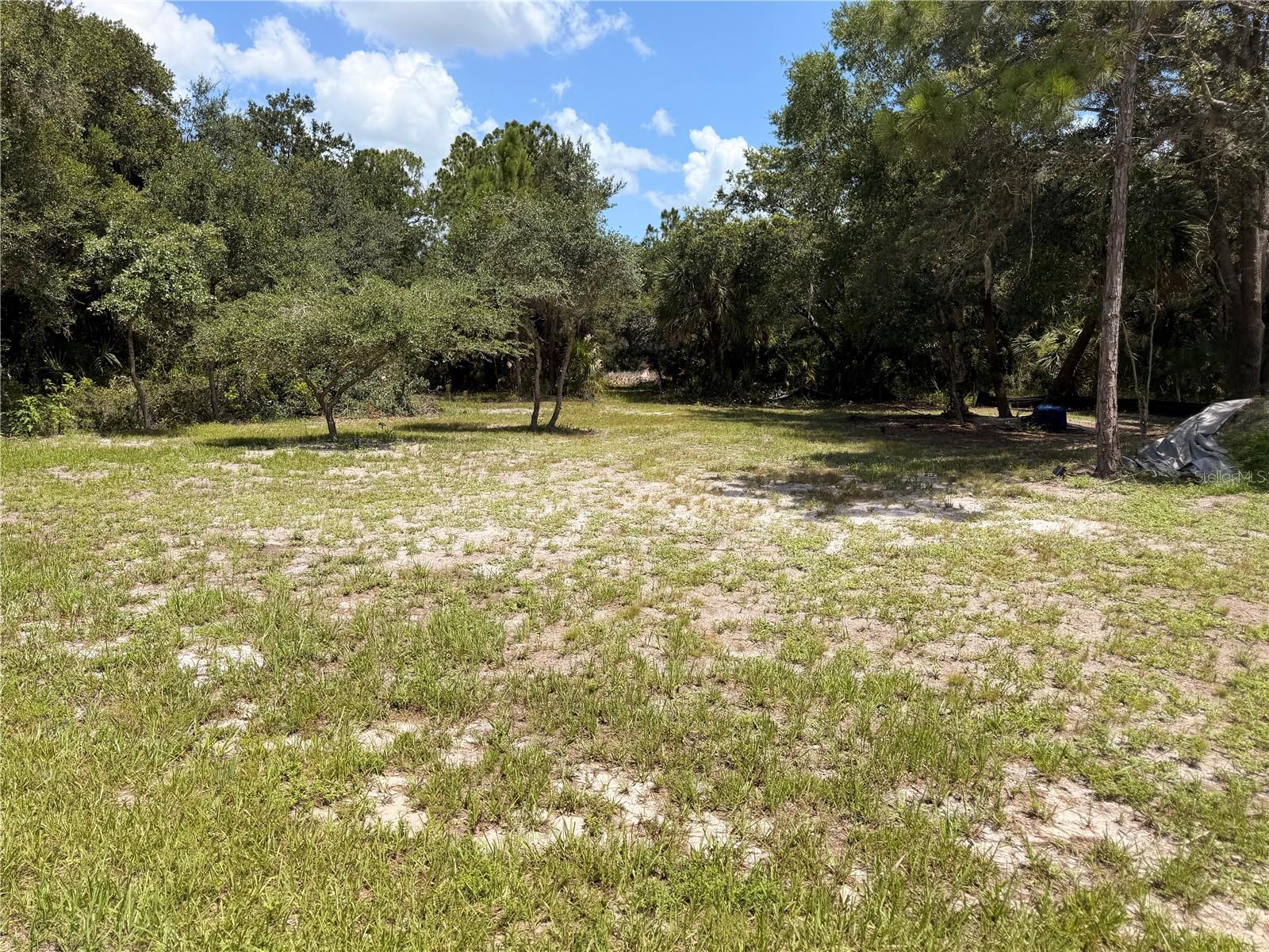 Not in BLUE SCRUB JAY and mostly cleared in this upcoming new construction area. Great area of Port Charlotte, near shopping, restaurants, Sun Seekers Resort just a few miles away, downtown Punta Gorda less than 10 mins away! No flood zone!!