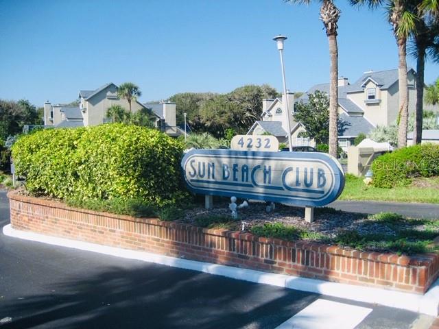 LOOK NO FURTHER! Enjoy a Carefree New Smyrna Beach Lifestyle at Sun Beach Club with just  a short walk to No Drive Beach.
Amazing Opportunity for a 1st Floor, Fully Furnished Unit "NO STAIRS" Nestled in a Tropical & Private Paradise. You will have Peace & Serenity from your Patio with ocean breezes while sipping on your favorite beverage. This Immaculate, Bright & Open Floor Plan Features: Cathedral Ceilings with a Cozy Fireplace, Hurricane Impact Windows & Doors, Outdoor Storage, Master Bath Complete Renovation 2015, Interior Painted 2015, Newer King Size Bed & Twin Beds, Curtains & Computer Desk. Updated Kitchen Features: Newer Quartz Countertops, tile backsplash, pendent & light fixtures, Kohler 50/50 sink & faucet, Bosch Dishwasher & Garbage Disposal. Living/Dining Room Features: Newer 32" TV, Sleeper Sofa with coffee table & end tables, Southern Trends Home Credenza & So Much More! You Will Realize Your Search has Ended!  What More Could You Ask For?!
Heated Pool & Hot Tub Steps Away & Pet Friendly Too! (All information is assumed to be accurate, but not guaranteed) ;Water: City
