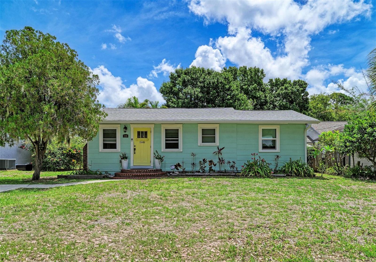 Welcome home to this charming and well-maintained 2-bedroom, 2-bath home in Palmetto! Offering a comfortable living space, this move-in ready property has been thoughtfully updated with many desirable improvements. The home features an updated kitchen with newer appliances and tile flooring, refreshed bathrooms, and updated lighting. Recent upgrades provide added peace of mind, including impact glass windows, a 2020 roof, new A/C system with updated ductwork, newer washer and dryer, new plumbing in the kitchen and bathrooms, and solar panels for added energy efficiency.
Enjoy Florida living outdoors with a private fenced yard and a spacious wood deck—perfect for morning coffee, entertaining friends, or relaxing after a long day. With its convenient Palmetto location, thoughtful updates, and low-maintenance appeal, this home is a wonderful opportunity for first-time buyers, seasonal residents, or anyone looking for a move-in ready home!