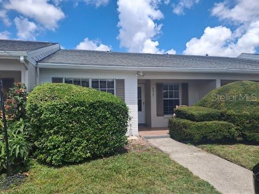 This charming and cozy 2-bedroom, 1-bath attached villa is nestled in the inviting Veterans Villas neighborhood, close to Trinity and Pinellas County, and within the esteemed Mitchell School District. It beautifully combines modern elegance with comfort, creating a peaceful sanctuary you\'ll love to call home.

The open-concept design flows effortlessly between the spacious living room and dining area, making it an ideal space for gathering with friends and family. The stylish eat-in kitchen invites culinary creativity. The master bedroom offers both space and a walk-in closet to accommodate your journey and dreams.

The screened lanai is a perfect retreat for relaxation, complete with a handy storage closet for your treasures. This move-in-ready villa is a remarkable choice for anyone seeking a warm and inviting space in a community filled with possibilities.