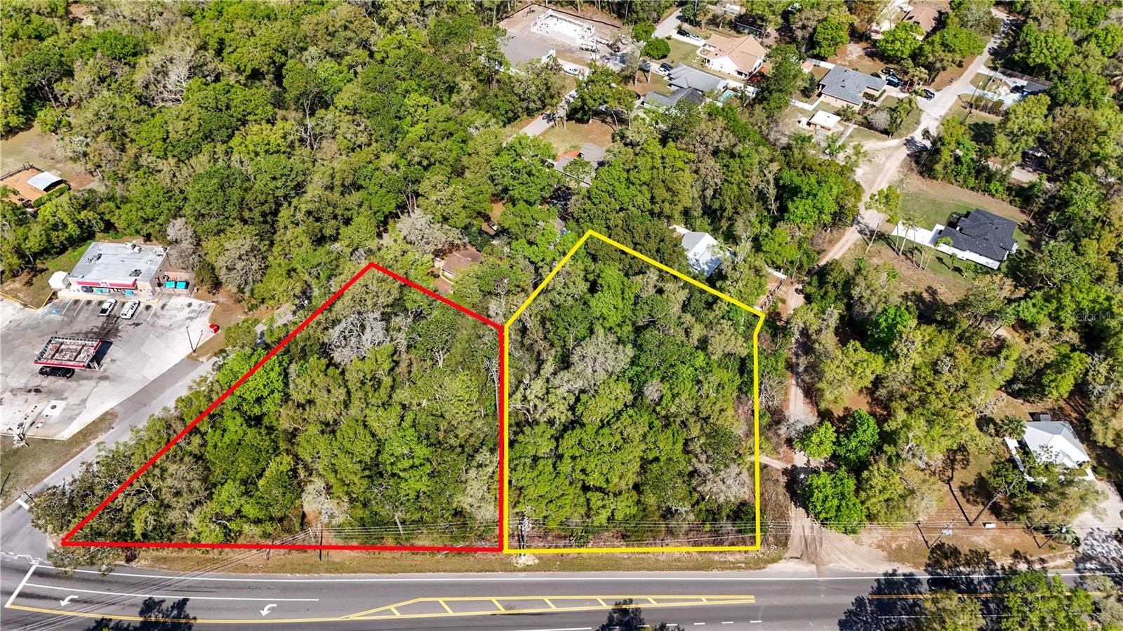 Rare re-zoning opportunity - 5 contiguous parcels offered as a single assemblage. Alt #1361389, #2871769, #2811285, #3824876, #1361397 - parcels under separate ownership but coordinated for 1 transaction- 1 parcel is zoned commercial, other parcels may need re-zoning - 445 feet of street frontage on Sorrento Ave.  Convenient access to SR 429 - located in the high growth corridor of Lake County.  Public electric available, suitable for onsite well and septic (buyer to verify) Rear easement right of way currently in the process of being vacated.