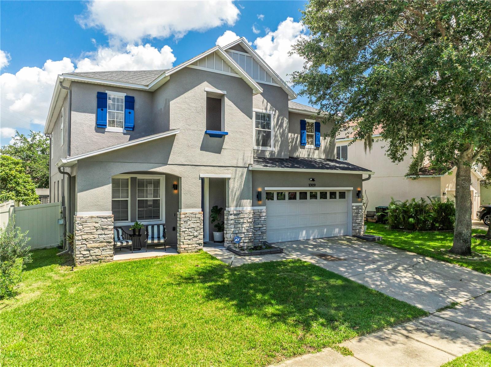 MLS Public Remarks (primary description)
Stunning Lake Nona Pool Home — Fully Upgraded, Move-In Ready!
Welcome to this beautifully upgraded 3-bedroom + loft home in the heart of Lake Nona, one of Orlando's most sought-after and fastest-growing communities. This home has been meticulously maintained and modernized with major-ticket upgrades already done — a rare find that lets buyers move in with total peace of mind.
Step inside to an open-concept living space anchored by a show-stopping kitchen featuring a dramatic waterfall-edge stone island, a true centerpiece for entertaining. The spacious primary suite boasts a fully renovated spa-style bathroom with a dual-shower-head, doorless walk-in shower designed for both style and ease of access — a true luxury upgrade.
Outside is where this home truly shines. Escape to your private backyard oasis featuring a saltwater pool (2020) framed by a custom pergola, a fully equipped outdoor kitchen, and low-maintenance artificial turf, all enclosed within a fully fenced yard for privacy and security. A storage shed adds extra functionality for tools, pool equipment, or outdoor gear.
Major systems are all recently updated for worry-free ownership: new roof (2025), 5-ton A/C system (2020), plus a dedicated mini-split A/C unit in the garage — ideal for a home gym, workshop, or converted flex space.
Ideally located just minutes from Lake Nona Town Center, Medical City, the USTA National Campus, top-rated schools, and with quick access to the 417 Greenway and 528 Beachline — putting Orlando International Airport, downtown Orlando, and Central Florida's beaches all within easy reach. Loft space upstairs offers a flexible bonus area perfect for a media room, office, or playroom.
Homes with this level of updates in Lake Nona don't last — schedule your private showing today.