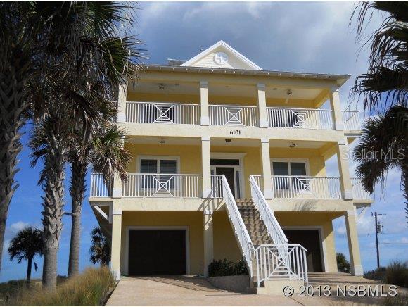 Oceanfront 3 Story 5BR/5BA Luxury Home with Unobstructed Ocean & River Views Built on 6 Lots in 2010, Private Beach Walk Over, Multiple Laundry Rooms, Temperature Controlled Oversized 2 Car Garage, Wet Bar, 34X8 Storage Room, Inside & Outside Steps & An Elevator, Top of the Line Kitchen Aid Stainless Appliances, Central Vacuum, 2 Cooling Beverage Drawers, Crown Molding, Wood Floors, Gas Stove with Warning Drawer, Plantation Shutters, Tank Less Water Heaters, Impact Glass, Stainless Steel Railings, 2 Water Meters, Anderson Doors, Nicely Landscaped Custom Driveway, & Heated Pool. TAX ID# 8505-01-09-0050 ;Water: City