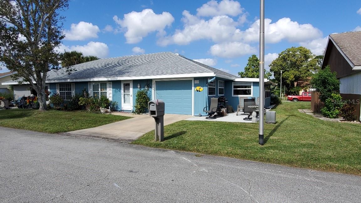 This well maintained home features a 2/2 with an enclosed Florida room for extra entertaining and a single car garage. Located in the heart of the Fairgreens Community. Nearby to Hidden Lakes golf course and local municipal course. At approximately 4 miles to the beach, this is a perfect location for beach lovers. The Remodeled bath, hard-surface flooring in the main living areas and carpeting in both bedrooms adds to this perfect retreat or primary home. Close to grocery shops, schools and the historical downtown area for our local restaurants that NSB is known for. ;Water: City