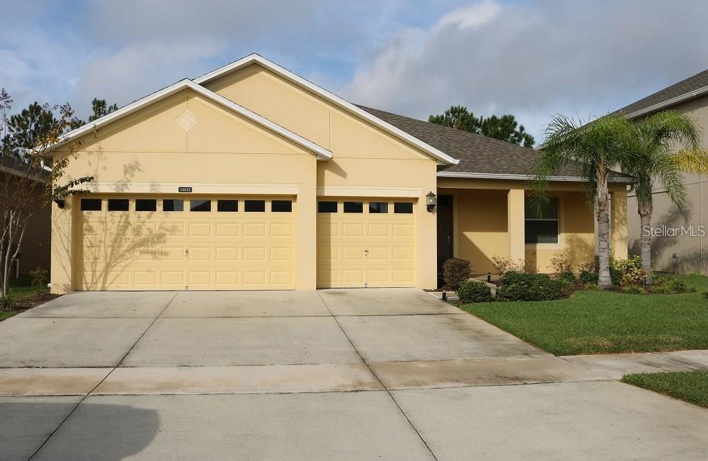 Welcome to this beautifully maintained 4-bedroom, 3-bath home with a 3-car garage and breathtaking lake views in one of Orlando's most desirable communities. This spacious home features an open-concept layout with formal living and dining rooms, plus a large family room that flows seamlessly into the kitchen. The chef's kitchen offers granite countertops, stainless steel appliances, a closet pantry, and a sunny breakfast nook overlooking the water. Open the sliding glass doors and unwind on the covered lanai while enjoying peaceful lake views and a picturesque backdrop of mature pine trees. The split-bedroom floor plan provides privacy and flexibility, making it ideal for families or guests. Located just minutes from Lake Nona, Medical City, Orlando International Airport, and major highways, this home offers the perfect combination of convenience and tranquility. Residents enjoy exceptional community amenities, including a resort-style pool, clubhouse, fitness center, playground, basketball and tennis courts, and gathering spaces for social events. HOA also includes basic cable and internet services. Don't miss this opportunity to own a beautiful lakefront home in a prime Orlando location!