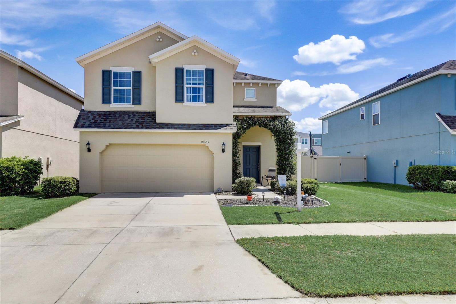 Come enjoy your new home in beautiful Belmont community. This home is surrounded by new shops, restaurants, and schools. This home is ready for you to move right in. This 4 bedroom 2 and 1/2 baths sits on an oversized lot with great access to a backyard ready for adventure. This yard is fully fenced with features all around and multiple setting areas. This home is ready inside and out.