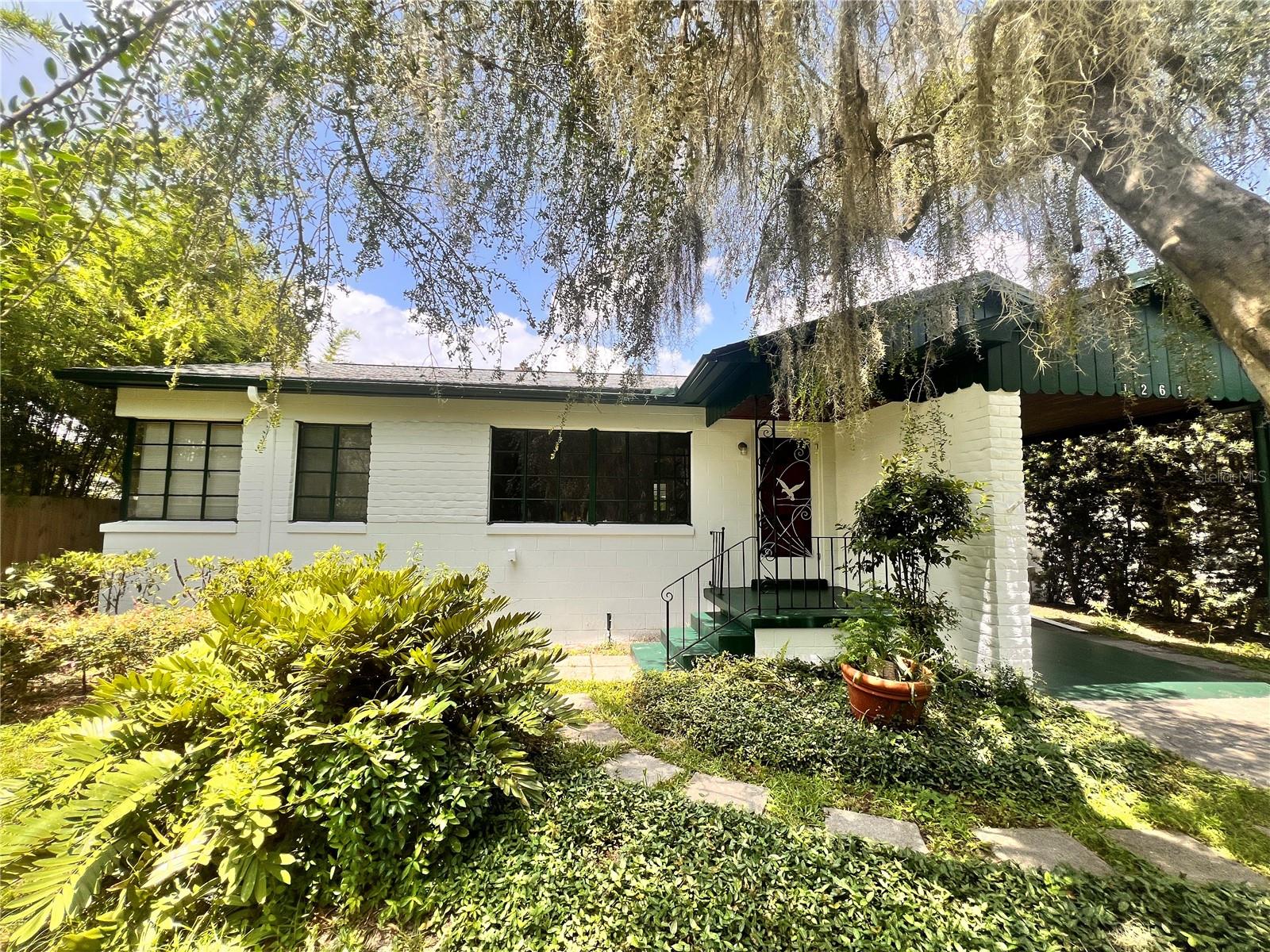 Available on July 29th 2026!! CHARMING AND UNIQUE two bedrooms /one bath home in the heart of Winter Park down street from Mead Botanical Gardens. This home still has a lot of its original charm and features beautiful wood floors extending through out. Tons of natural light that flood the interior from all the windows that wrap the entire exterior, open and airy floor plan that makes it feel double the size. Kitchen features gas stove and refrigerator. Also enjoy a great Florida room off the kitchen overlooking the huge back yard. WALK TO PARK AVENUE, ROLLINS COLLEGE, LAKE VIRGINIA, AND MORE. All applicants are required to do a credit and background check. Renters insurance is required. **Pets allowed 60lbs max** Renters insurance is required. All residents are automatically enrolled in a master renters insurance policy for $11.95 per month. Residents can opt out of the master policy by providing proof of their own policy that meets minimum requirements.