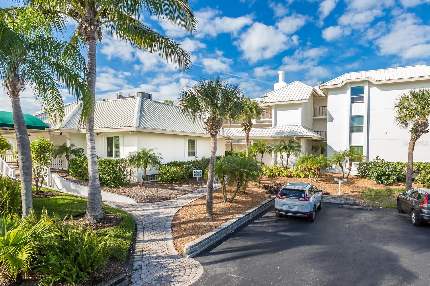 Rarely available top floor end unit providing gorgeous Gulf of Mexico views combined with comfortable living, in this one bedroom one bathroom condo. Additional windows create an abundance of natural light while the upscale interior provides a serene coastal feel. Very nicely updated, in a private location within the Boca Grande Club, close to all amenities.  Luxury amenities include three swimming pools, hot tub, Gulf front restaurant and Tiki Bar, 8 Tennis courts and state of the art fitness center.