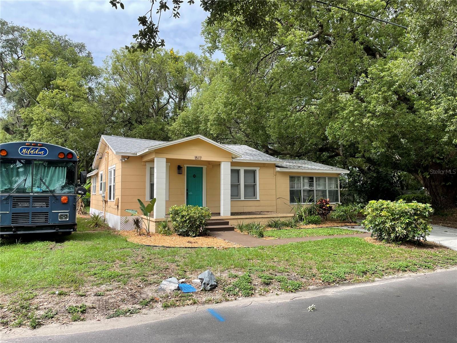 YOUTUBE VIDEO WALKTHROUGH TOUR | Fully renovated bungalow on a double lot with historic details like refinished heart-pine floors and classic subway tile. INCLUDED IN RENT: Lawncare (mow, trim, blow), washer & dryer, and quarterly roof cleaning. New between 2019-2022: A/C, paint, fruit trees, plumbing, electric, roof, vinyl flooring, refinished wood floors, and tented for termites. FEATURES: spacious kitchen with granite counters, breakfast bar, and stainless steel appliances, art-deco ceramic tiles in the wet areas, walk-in rain showers, oil-rubbed bronze fixtures, and dual-flush toilets. Indoor laundry room. Exterior detached patio, side storage & shed storage. There is a non-refundable $75 per adult application fee (Ages 18+ residing at the property must apply; More than 2 adults (over the age of 18) will be assessed $50 extra per month). To secure the property, security deposit and non-refundable pet fee, if applicable, must be made. PET-FRIENDLY - $250 non-refundable deposit + $25/mo/pet added to the rent. No fishtanks. NOTE: We perform full credit, background & eviction checks, verify employment & income, and require previous landlord references. Tenants may not sublet rooms or the entire home on AirBnB or other short-term websites. No Housing Vouchers accepted at this time.