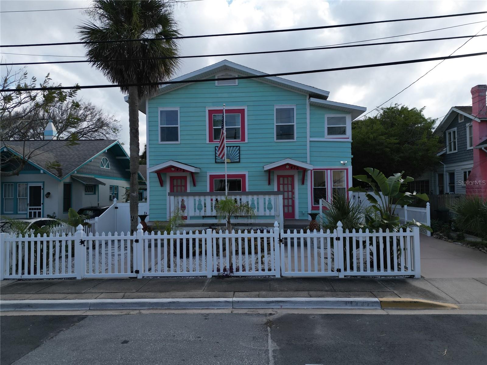 Turnkey Multi-Unit Property Fully Remodeled, Fully Upgraded, Fully Income-Ready All units are on separate metered utilities 434, 436 & 438 Vermont Ave, Daytona Property use is 0800 - MFR < 10 Units A rare opportunity awaits with this high-performing, fully modernized three-unit property—featuring two spacious updated duplex units and a fully finished garage apartment. Every major system, structural element, and interior finish has been upgraded between 2023–2025, giving investors and owner-occupants an unmatched level of confidence and long-term value. Excellent Fireworks and Ocean views from multiple decks...unlike no other! Unit Breakdown Unit 436: 2 Bedrooms • 1 Bathroom Unit 438: 2 Bedrooms • 1 Bathroom Unit 434 (Garage Apartment): 1 Bedroom • 1 Bathroom Each unit features private entrances, updated interiors, and modern mechanical systems, making them ideal for long-term tenants, short-term rentals, or multi-generational living. Major System & Mechanical Upgrades 2025 all-new vinyl impact windows in Units 436 & 438 Auxiliary power unit plugs tied into the main electrical panel for storm/emergency power use AC with heat pump (2020) All-new ductwork in Units 436 & 438 New mini-split system in Unit 434 Tankless water heaters installed in Units 434, 436 & 438 Cast iron pipes replaced in Units 436 & 438 (including supply lines) New sewer line to the street with clean-outs Combo washer/dryer units in Units 436 & 438 Keyless code entry locks on every unit Interior & Appliance Upgrades Fully remodeled kitchens in Units 436 & 438 New gas stoves, garbage disposals & refrigerators in Units 436 & 438 New dishwasher in Unit 436 New refrigerator in Unit 434 New dishwasher previously installed in Unit 438 Fresh interior finishes across all units Exterior & Structural Improvements 2023 rebuilt decks New soffit and fascia on all units All-new vinyl privacy fencing with 5 access gates Garage converted to a fully finished apartment (Unit 434) Property Highlights Three income-producing units on one property Modern interiors throughout Completely updated systems for low maintenance Strong long-term and short-term rental appeal Minutes from Daytona beaches, colleges, shopping, and major highways Ideal for investors, owner-occupants, or multi-generational setups A Truly Turnkey, High-Yield Investment With nearly every major feature replaced or upgraded—windows, plumbing, HVAC, electrical enhancements, kitchens, appliances, fencing, decking, and more—434, 436 & 438 Vermont Ave offers unparalleled value in today’s market. 3 updated units. Extensive 2023–2025 improvements. Maximum versatility. Exceptional rental potential. This is a rare opportunity you won’t find anywhere else in Daytona.
