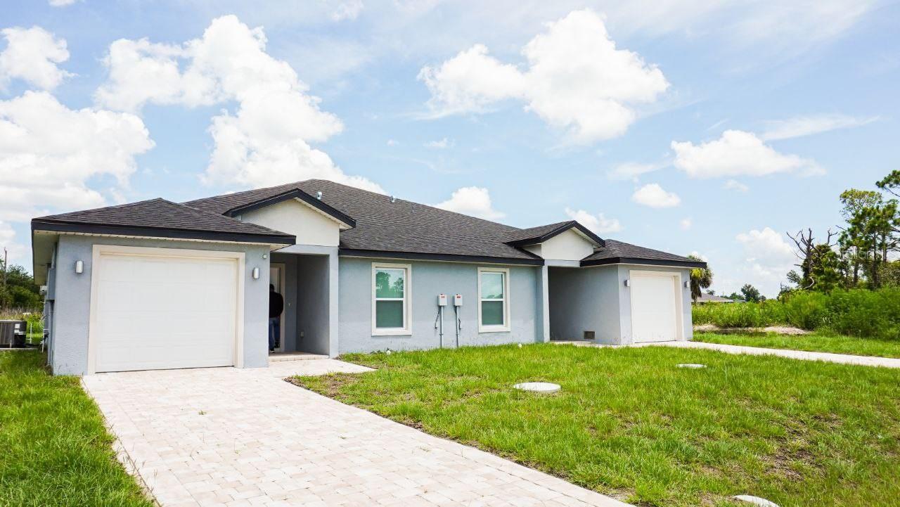 Modern 3 bedroom 2 bath 1 car garage Duplex, just build in 2023 with stainless appliances. Master bedroom feet the king size bed , in the master bathroom you have shower, with walking closet . The duplex South Gulf Cove community. South West Florida's prime boating and beaching communities with the Myakka River, Charlotte Harbor and The Gulf of Mexico minutes away.The community offers public sidewalks, parks, which include a public boat ramp, picnic area, linear walkway, and playground. The canals and waterways provide an excellent place for kayaking, paddle boarding, and fishing. 15 minutes to the beauty of the Gulf Coast, it's clear water, and Boca Grande and Englewood beaches. In addition, you will find nationally branded stores and products at the Port Charlotte Town Center Mall. Our central location between the cities of Ft. Myers to our south and Sarasota to our north opens up endless lifestyle opportunities.. Why are you waiting call now.