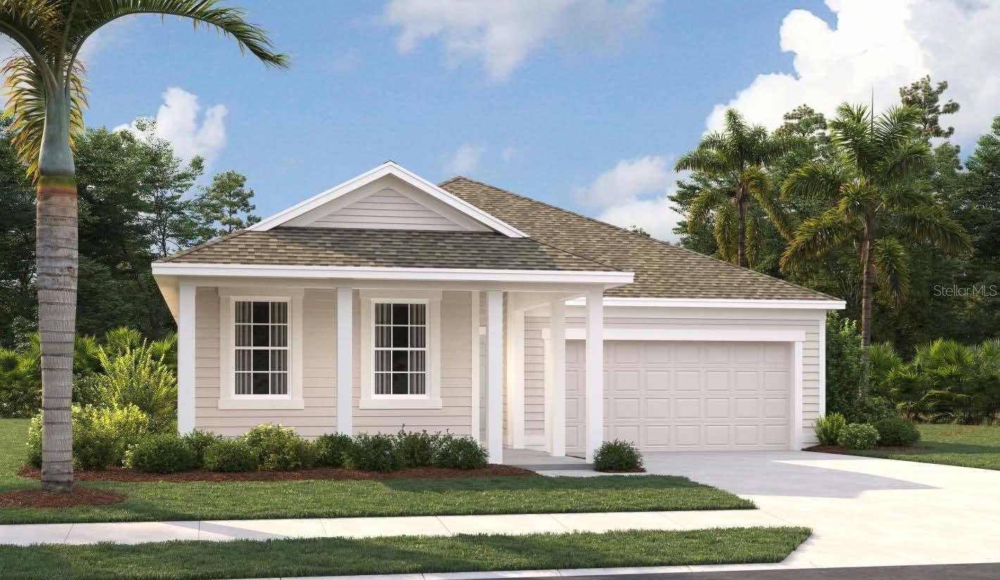 Waterfront! No CDD! No Carpet! This beautifully designed open-concept ranch home offers the perfect combination of modern finishes, low-maintenance living, and an unbeatable location less than 3 miles from Lake Nona.

Featuring 3 bedrooms and 2.5 bathrooms, this thoughtfully designed home boasts luxury vinyl plank flooring throughout—no carpet anywhere. The gourmet kitchen is the heart of the home, showcasing 42-inch cabinetry, quartz countertops, a designer tile backsplash, stainless steel appliances, and a large island that’s perfect for entertaining.

The spacious open-concept layout flows seamlessly into the living and dining areas, while large windows frame peaceful waterfront views, creating the perfect setting to relax and unwind.

Ideally located near SR-417, Lake Nona, Sunbridge, Orlando International Airport, shopping, dining, and world-class medical facilities, this home offers both convenience and tranquility.

With no CDD fees, a low monthly HOA, and a prime waterfront homesite, this move-in-ready home is an exceptional opportunity to enjoy the best of Central Florida living.