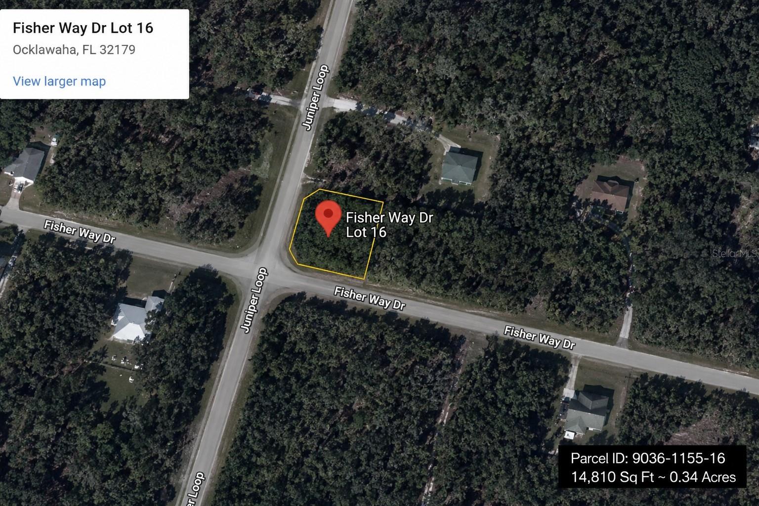 Corner Lot Opportunity in Growing Ocklawaha! Build the home you've always envisioned on this oversized 0.34-acre corner lot in the desirable Silver Springs Shores community. With approximately 125 feet of road frontage, this spacious parcel offers flexibility for your custom home, added privacy, and excellent curb appeal. Surrounded by Florida's natural beauty while still being just a short drive to Ocala, Lake Weir, Silver Springs State Park, shopping, dining, and everyday conveniences, this location delivers the best of both worlds. Whether you're a future homeowner, builder, or investor, this is your chance to secure land in one of Marion County's steadily growing areas. Don't miss the opportunity to own a prime piece of Florida and start building your future today! Buyer and buyer's agent are responsible for verifying zoning, utilities, flood zone, and all property information with Marion County.