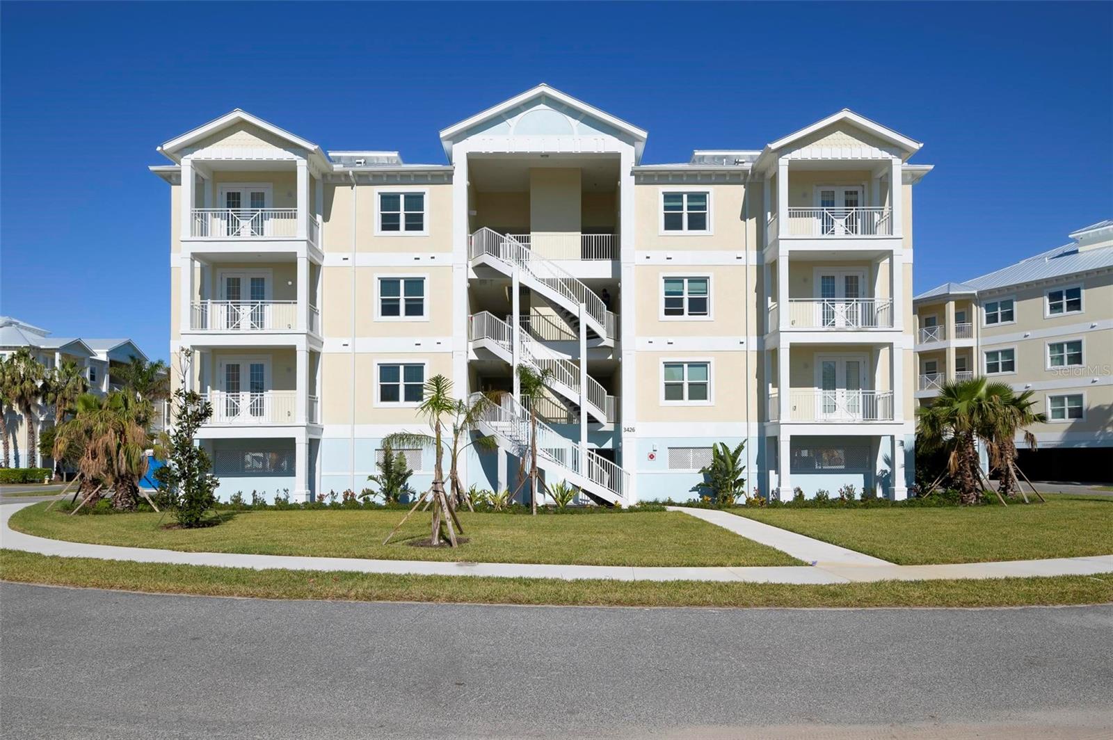 FANNIE MAE APPROVED!!!!!Ready to move in! This brand-new construction condominium offers breathtaking water views in the award-winning community of Palma Sola Bay Club. For a limited time, the builder is offering $6000 concession at closing, making this an exceptional opportunity.
Located in the heart of West Bradenton, Palma Sola Bay Club is just minutes from the sugar-sand beaches of the Gulf of Mexico to the west, while fine dining, shopping, golf courses, and cultural attractions are all close by to the east. This private gated community spans 30 acres of protected land, featuring three stocked ponds, lush tropical landscaping, a dog park, and a scenic observation deck with kayak launch overlooking beautiful Palma Sola Bay.
Inspired by classic Key West architecture, the community offers thoughtfully designed two- and three-bedroom floor plans. Inside the home, you?ll find bright open layouts with large windows that fill the space with natural Florida sunshine, solid wood cabinetry, spa-inspired bathrooms, generous closet space, and high-quality finishes throughout.
At the center of the community is a stunning two-story clubhouse featuring a fully equipped fitness center, billiards room, social gathering space, and two kitchens perfect for entertaining. Outdoor amenities include a heated resort-style pool with an expanded sun deck, a fire pit, and a beautifully designed outdoor entertainment area complete with wet bar and gas grill.
Come see for yourself why Palma Sola Bay Club continues to be recognized as an award-winning community year after year. This condo can also be rented for $3,500 a month!