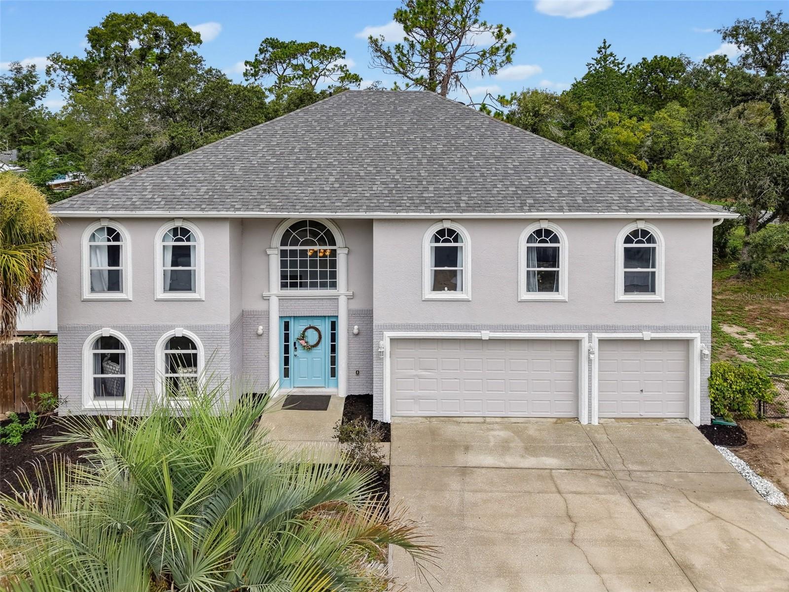 Don't miss this VERY LARGE 3,900 sq. ft. living home (4,536 total under roof), 6 bedroom, 4.5 bath, 3 Car garage, Pool home on just under a 1/2 acre FENCED CORNER lot, with a large WORKSHOP/SHED with electric and A/C. NO HOA and NO CDD fees! This home has THREE primary bedrooms; 1 downstairs and 2 more upstairs, with 3 additional large bedrooms and 3 livingroom/family rooms, perfect for multi-family or large family living. Custom made walk-in closets in large primary bedroom and custom barn style doors. Upgraded Granite counters in LARGE gourmet style kitchen, with wood cabinets and very large walk-in food panty. Quartz counters in bathrooms. 2023 ROOF, 2022 stainless steel appliances. (Kitchen Refrigerator will be replaced with the garage refrigerator, but maybe negotiable.) TWO 2021 A/C's with programable thermostats, 2021 hot water heater, built in storage cabinets/shelving, separate living room and family room downstairs, with ANOTHER living room upstairs. Perfect for a game area. Custom lighting and ceiling fans, upgraded vinyl plank flooring, 6'' baseboards and a 1/2 bath downstairs. As an added extra, there is a large storage WORKSHOP/SHED out back with electric and A/C. Septic was recently pumped and inspected. Have an RV? There is a parking pad with a 30 amp hookup for it! NEW Pool liner is being installed. Pool will be up and running soon. Approximately 6 miles to the Suncoast Parkway, 25 minutes to Citrus county and 45 miles to Tampa airport. NO sight unseen offers, NO seller financing, NO ''Subject to'' offers.