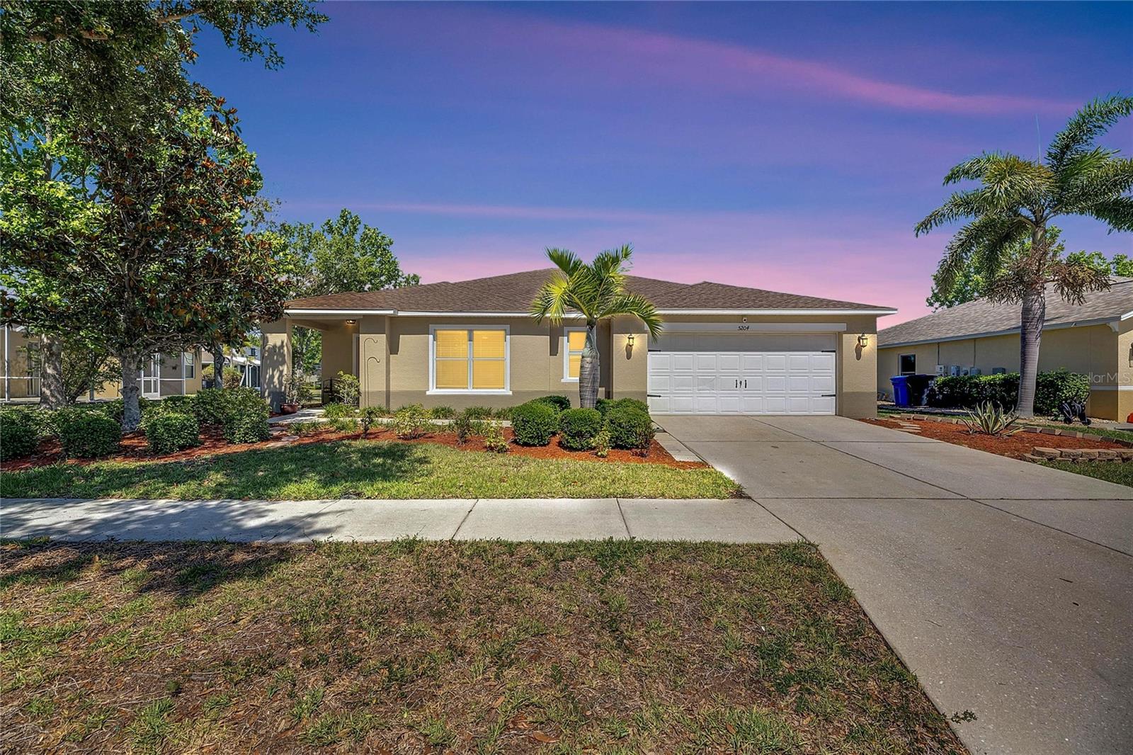 Come view this 3-bedroom, 2-bath home in the desirable Harbour Isles community with peaceful water views and a spacious oversized lot. This inviting home features an open-concept floor plan, a large living area, and a well-appointed kitchen with abundant cabinet space and generous countertops—perfect for entertaining and everyday living. The oversized primary suite offers a relaxing retreat, while the secondary bedrooms and dedicated laundry room provide comfort and convenience.Move-in ready, this home also includes access to Harbour Isles’ exceptional community amenities, including a resort-style pool, fitness center, clubhouse, parks, playgrounds, basketball courts, sand volleyball, scenic walking trails, and beautiful lakes throughout the neighborhood. Enjoy low HOA fees and an unbeatable location with easy access to Tampa and Sarasota via I-75. Start living the Florida lifestyle you’ve dreamed of—schedule your private showing today!