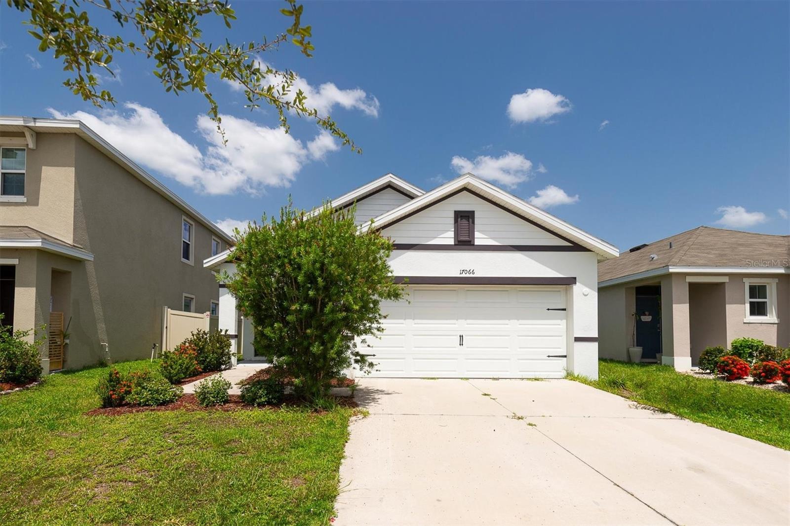 Enjoy RESORT STYLE LIVING in the established GATED COMMUNITY of Southshore Bay! The very popular Allex model is perfect for anyone looking for 3 bedrooms and 2 full baths. The open concept floorplan offers a flex room at the front of the home which can be used as a formal living room, dining, or bonus room. The great room opens to a bright and airy kitchen with GRANITE COUNTEROPS, and the breakfast bar makes this space perfect for guests and entertaining. The split floor plan boasts a large master retreat with WALK IN CLOSET and en suite with dual vanity and executive height countertops. Bedrooms 2 and 3 are located opposite the master for privacy. The laundry room is located inside for convenience and offers a WASHER AND DRYER! This home is situated on a PREMIUM LOT with extra space on either side and water views from the rear lanai which means no direct backyard neighbors! This home is a SMART HOME located in and ULTRAFi community - CABLE AND INTERNET ARE INCLUDED! Nestled into the newer community of Southshore Bay, residents can take advantage of the paradise-like neighborhood which allows for endless outdoor living possibilities! Featuring the world’s top amenity: Southshore Bay residents can take advantage of the paradise-like neighborhood featuring the world’s top amenity: a multi-acre CRYSTAL LAGOON with a swim-up bar and restaurant for endless fun that lets you live like you are on vacation! Cabanas, sandy beach areas, a playground, dog park, Zen garden, walking trails, golf cart paths and more! Meet friends and neighbors easily at one of the many community events and celebrations. Commuting is easy with access to major roads and highways. Downtown Tampa is less than 30 minutes away while Tampa International Airport, MacDill Air Force Base, highly esteemed colleges and universities, a newly built VA Medical Center, state-of-the-art health care, world-champion sports leagues, magical theme parks and world-famous beaches, museums and nature preserves are all just an easy car ride away. Take advantage of this Florida lifestyle ready now…WELCOME HOME!