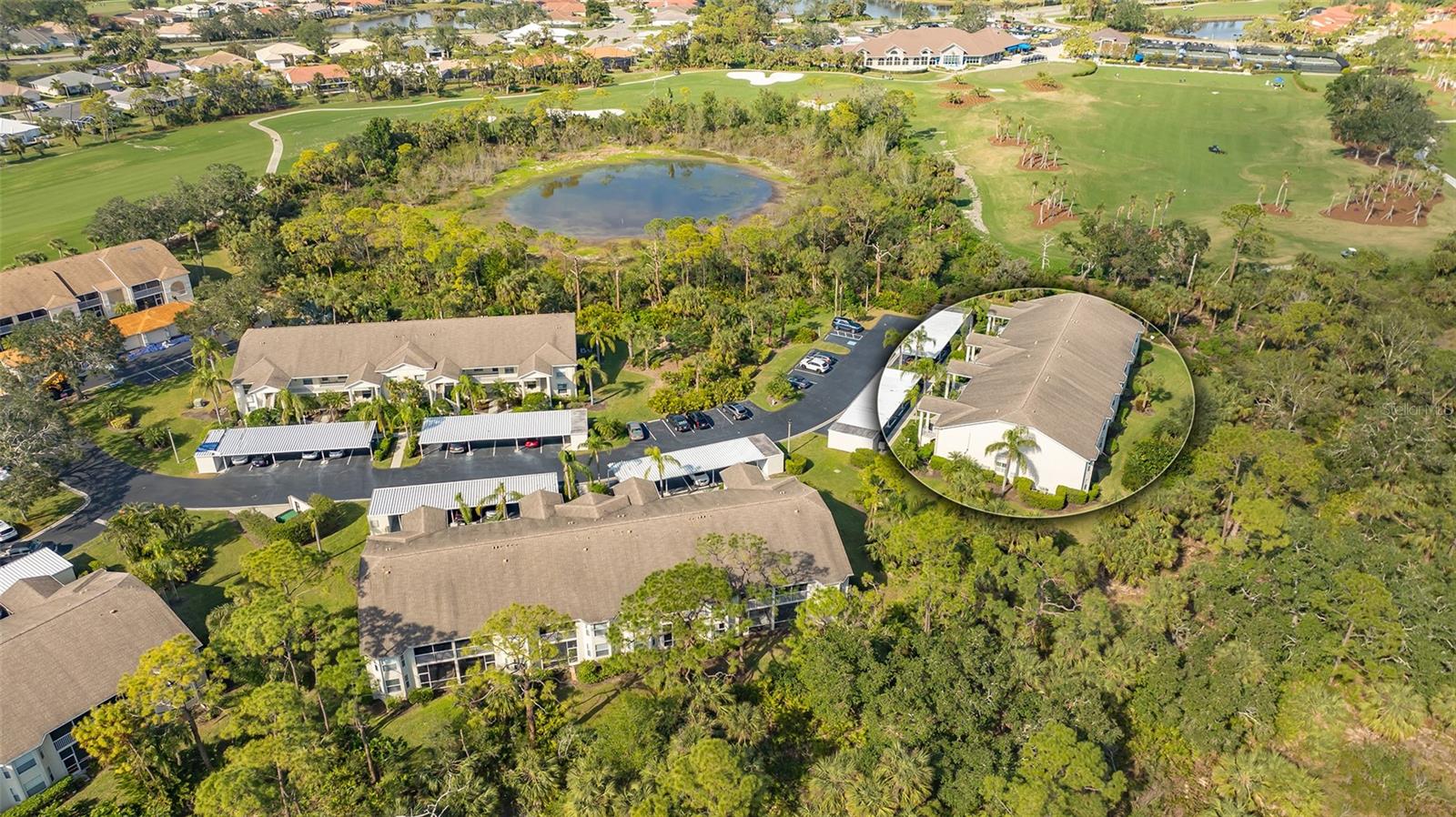 Welcome to this great ground floor value in Arbor Greens!  The Turnkey Furnished, Condo Home features the larger design with an open floor plan, tiled floors throughout, plantation shutters, and the additional Den area.  2 bedroom, 2 bath plus open den, overlooking the preserve.  Granite Counters and Stainless Steel appliances and crown molding for the kitchen cabinets, Updated Primary Bedroom and Bath with Granite Counters along with a  walk-in closet, bay window design with additional sitting area a great place for a desk.  The open Den is used as an additional sitting/tv area.   Guest bath has granite counters. Carport and additional storage unit for each owner.  Lovely community pool and tennis court nearby. Arbor Greens just repainted the condo buildings as well in 2025.  Ownership includes the Stoneybrook Country Club Social Membership!  A great tennis facility and instruction along with a restaurant and bar.  Additional community pool and hottub and fitness center at the clubhouse to enjoy.  Discount golf rates are available to the owners as well.  A full social calendar with many activities weekly at the clubhouse and year around.  Only a short distance from Siesta Key and offers easy access to shopping and borders the Legacy Trail.  Nestled between Downtown Sarasota and Downtown Venice.