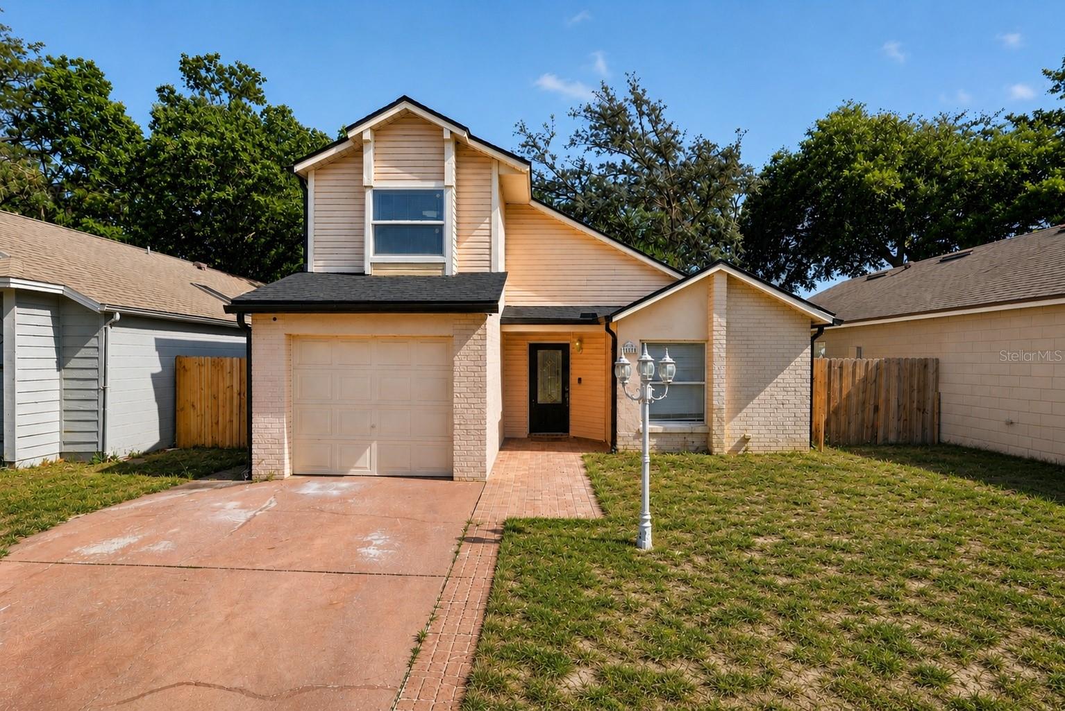 Welcome to 1243 Pin Oak Drive in Apopka's Sheeler Oaks community! This charming 3-bedroom, 2-bath home features soaring vaulted  ceiling that create a bright, open living space. Enjoy abundant natural light, a comfortable layout designed for everyday living, and a spacious primary suite conveniently located on the main level. Ideally situated near SR-429, SR-414, downtown Apopka, shopping, dining, and outdoor recreation, this home offers easy access to Orlando, Winter Garden, and Central Florida's most popular destinations