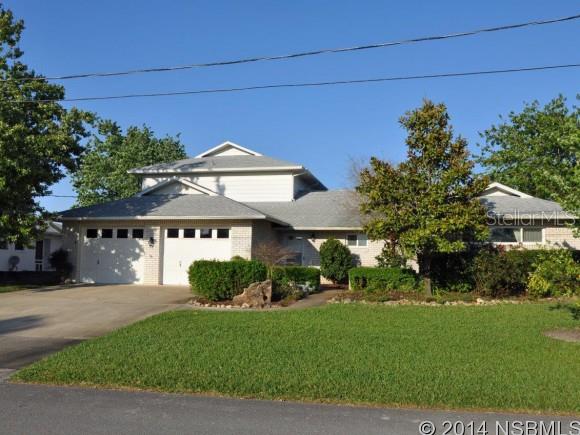 Intracoastal 4 bdrm, 3 bath home with dock & covered slip.  Master suites on both levels (the downstairs suite is presently used as a family room/office).  Tile, wood & laminate flooring throughout.  Double-pane impact windows & sliders.    Upstairs master suite has private screened porch.   Downstairs screened porch accessed from great room area or downstairs master suite.  Excellent floorplan for large family, in-laws or home office.  Well-maintained throughout.  Propane gas for tankless water heater (2008), stove, fireplace, dryer, grill & home generator.  HVAC replaced 2007.  Seawall redone 2008.  New refrigerator 2013.  Atrium door from down master is double pane, but not impact.  Exclude dining chandelier & matching fixture in downstairs master suite.   Overlooking Channel Marker 59, this is an ideal location to watch the yachts go by! ;Water: City