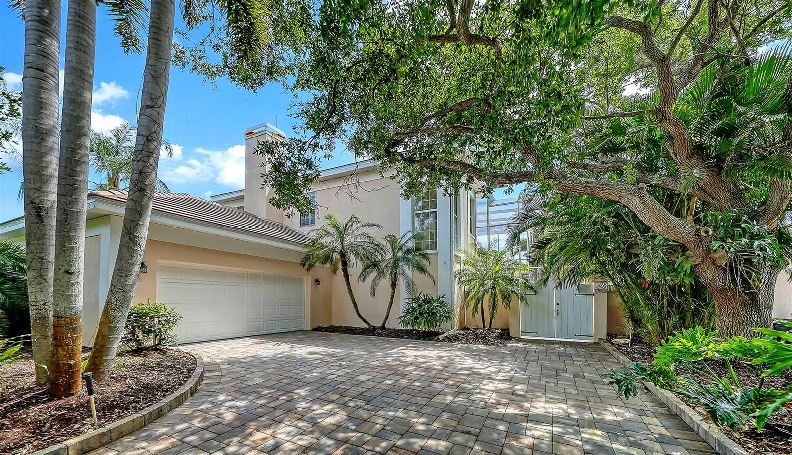 Thoughtfully Built MAINTENANCE-FREE Court Yard Life Style Home in Bishops Court in the Oaks Preserve Neighborhood. This Rare Unique Home Design Features: 3 Extra Large Bedrooms, 3 Full Baths, Oversized Main Floor Master Suite w/Sitting Room and Door to Private Back Patio, plus a Wall of Sliders Looking out to the Court Yard Pool Area, Tall Ceilings, Large Walk-in Closet w/Built-ins, Brand New Carpeting plus a 5-Piece Master Bath w/Soaking Tub; Formal Living and Dining Room are Open w/Tall Ceilings, Slider to Pool plus a Den/Library Room off the Living Room and Solid Wood Plank Flooring throughout; Open Kitchen w/Granite Counters and Breakfast Room w/Slider to Pool joined by a Family Room w/Fire Place and Solid Wood Plank Flooring; Pool Bath w/French Door, Main Floor Laundry Room w/Sink, Fabulous Upstairs Suite perfect for Guests or Extended Family w/Bonus Room, 2 Guest Bed Rooms w/Jack and Jill Bath; Extensive Crown Molding, Plantation Shutters thoughout, (2026) New Interior Paint, Central Vac, Large Side Load 2 Car Garage w/Storage, Newly Resurfaced Pool and Spa in the Screened-in Court Yard Entertaining Area, Court Yard Entry Gate, (2025) Brand New Designer Flat Tile Roof, (2026) Painted Pool Deck, (2026) Brand New Paver Driveway. WITH A FEW SIMPLE TOUCHES YOU CAN MAKE THIS HOME ABSOLUTELY FABULOUS! Have VISITORS Coming? NO PROBLEM. THIS HOME MAKES THE PERFECT ENTERTAINING OR SEASONAL FLOOR PLAN OFFERING A PRIVATE UPSTAIRS GUEST SUITE! Neighborhood Community Features: Local Community Pool, 24-Hour Secured Guard Gate, Lush Florida Landscaping and Irrigation are all included in the Maintenance Free Living. The OAKS GOLF & COUNTRY CLUB IS ONE OF SARASOTA'S PREMIER EQUITY "Creme de la Creme" GOLF COMMUNITIES! This amazing COUNTRY CLUB Features: Platinum Club of America, Emerald Club of the World and Elite Distinguished Club of the World Golfing (One of America’s Healthiest Clubs), Three Restaurants, Ballroom, Two 18-Hole Championship GOLF Courses, Award-Winning RACQUET Program w/12 HAR-TRU Hydro-Grid TENNIS COURTS, 4 PICKLE-BALL Courts, CROQUET, State of the Art FITNESS Center, Junior Olympic Heated Pool, Bocce Ball and Basketball Court, Playground Area plus so much more! Located just Minutes to the Top Rated Pine View School, Legacy Bike Trail, Florida's Best Coastal Beaches, Restaurants, Shopping and Costco. THE OAKS CLUB EQUITY MEMBERSHIP IS REQUIRED w/NO WAIT-LIST for SOCIAL or GOLF Memberships. Buyer Bonus: Seller is offering $40,000 towards Buyer's Equity Club Membership!!! ***Most Furnishings are Available Under a Separate Contract.