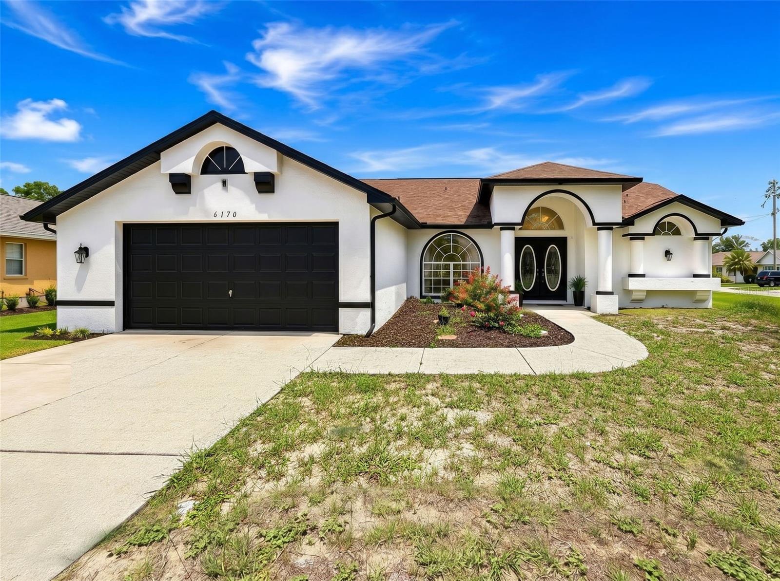 Welcome home to this beautifully maintained 3-bedroom, 2-bath, 2-car garage pool home offering 1,508 living square feet on a spacious 0.34-acre lot in the heart of Spring Hill! With a 2022 roof, 2018 HVAC, fresh exterior paint, and a new pool pump, this home is move-in ready and packed with desirable features. Step through the double-door entry into a bright and inviting floor plan featuring a blend of luxury vinyl plank flooring, ceramic tile, and carpet. The galley-style kitchen offers recessed lighting, stainless steel appliances with a new dishwasher, breakfast nook, and ample cabinet space for everyday convenience. The spacious living areas are enhanced by decorative plant shelves and natural light throughout. The owner's suite features a sliding glass door leading directly to the pool area, a large walk-in closet, vanity area, and relaxing garden tub. Enjoy Florida living year-round in the screened pool area complete with a covered lanai, privacy screening, and plenty of room for entertaining. A small fenced area provides the perfect space for pets. Additional highlights include garage shelving and a garage air conditioner for a comfortable workspace and storage. Conveniently located near shopping, dining, schools, medical facilities, the beach and the Suncoast Parkway for an easy commute. Don't miss the opportunity to make this wonderful pool home your own--schedule your private showing today!
