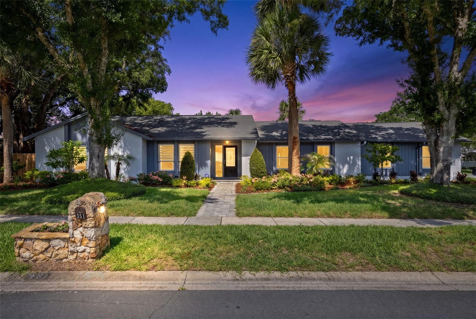 Virtually Staged. Welcome to this beautifully updated 4-bedroom, 2.5-bath pool home in the highly sought-after Wekiva Club Estates! Offering 2,477 square feet of living space on a spacious .32-acre lot, this home blends comfort, style, and functionality in one of Seminole County's most desirable communities.

Step inside to discover soaring ceilings, an open and inviting floor plan, wood and tile flooring throughout, and a stunning floor-to-ceiling stone fireplace that serves as the centerpiece of the living space. The updated kitchen opens seamlessly to the main living and dining areas, creating the perfect setting for everyday living and entertaining.

The spacious primary suite features a beautifully renovated NEW PRIMARY BATH, walk-in closet, and private en-suite retreat, while three additional bedrooms provide plenty of room for family, guests, or a home office. Major updates provide peace of mind, including NEW WINDOWS and a NEW FENCE.

Outside, your private backyard oasis awaits. Enjoy Florida living year-round with a sparkling in-ground pool, above-ground spa, lush landscaping, and a cozy fire pit area. Whether you're hosting gatherings, relaxing with family, or enjoying a quiet evening outdoors, this backyard was designed for making memories.

Additional features include a two-car garage, wood fencing, public utilities, and low HOA dues. Residents of Wekiva enjoy access to community amenities including parks, playgrounds, tennis courts, sidewalks, and a golf course. Located within the highly rated Wekiva Elementary, Teague Middle, and Lake Brantley High School districts, this home offers convenience, recreation, and an exceptional lifestyle.

Don't miss the opportunity to make this move-in-ready Wekiva gem your own!