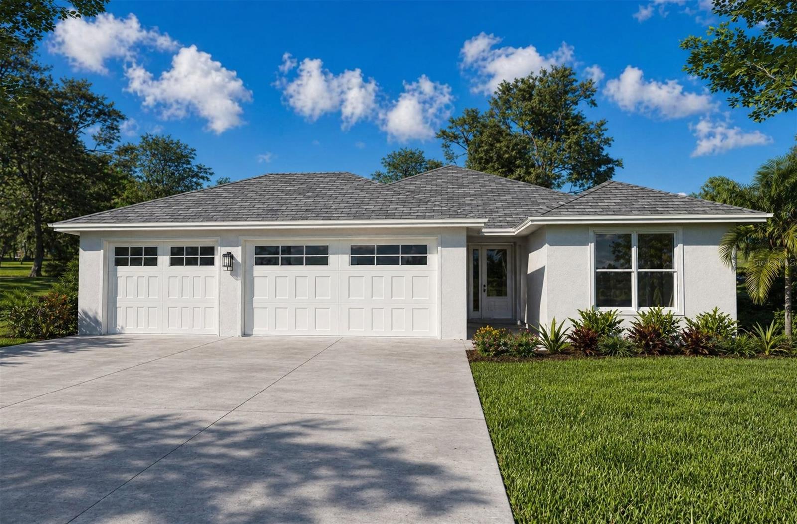Pre-Construction. To be built. Time to make your dreams come true: Be the first one to live in your new home! This 3-bedroom, 2-bathroom home has an impressive foyer drawing you into the great room and 200 square-foot covered back porch, basically doubling your gathering space! This oversized corner lot is located a few blocks from the clubhouse, but the roads are private, so go to your THIRD GARAGE SPACE and hop on your golf cart and drive over for events or to practice at the driving range, or watch some pickleball games, or share a pitcher of beer with friends at the clubhouse restaurant, The 19th Hole! This home has a Jack-and-Jill bathroom for your guest bedrooms and a large, primary suite in the back of the home. The laundry room with utility sink is just inside the home from the 3-car garage, plus this builder knows Indian Lake Estates: there is a dedicated PANTRY just inside the house! Empty those shopping bags full of paper products as soon as you get back from the store. Indian Lake Estates (ILE) is about 17 miles from Lake Wales, Florida, so you have the benefits of seeing every star in the sky at night combined with the convenience of getting to the Orlando, Tampa and Vero Beach attractions and cruise ports within 2 hours! Snowbirds, pay your deposit and secure this home, scheduled for completion this Fall. The golf course was designed by Gary Cobb, who went on to design for the PGA. Just down the block, the clubhouse offers a restaurant 7 days a week, complete with a game room, multipurpose room, ballroom, and patio view of the putting green and golf course. The roads are private, so drive your golf cart a couple miles down the road to the largest lake in Polk County, Lake Weohyakapka. The active community offers concerts, karaoke and trivia nights, weekly card games, bingo, movie nights, a book club, PLUS pickleball and tennis courts, just to name a few. Indian Lake Estates is a perfect balance of privacy and activity. Call your agent and your lender and secure this home now so you can be in place for the 2026-2027 winter season!