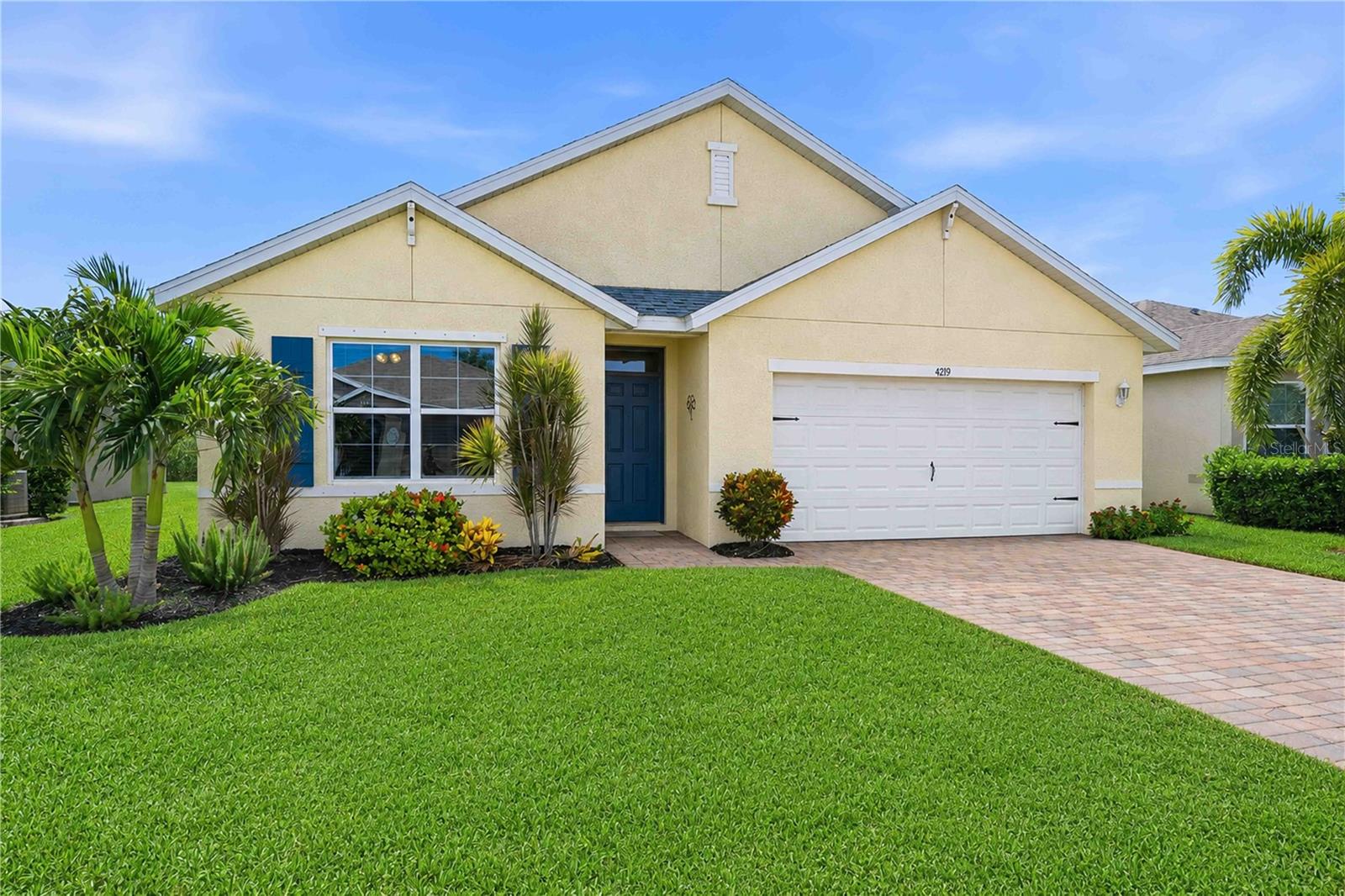 Welcome to one of the BEST VALUES in the highly desirable River Club gated community! Built in 2021, this beautifully maintained 4-bedroom, 2-bathroom home offers a bright, open split floor plan with tile flooring in main living spaces—perfect for easy maintenance and modern living. The versatile fourth bedroom provides endless possibilities, whether you need a home office, study, craft room, playroom, guest room, or workout space to fit your lifestyle.
The spacious kitchen features QUARTZ countertops, a large pantry, stainless steel appliances, and overlooks the living and dining areas, making it ideal for entertaining or everyday life. The private primary suite is thoughtfully positioned off the living room and offers a large walk-in closet, dual vanities, and a walk-in shower.
Step outside to a paver patio overlooking a large fenced backyard with a 12-foot privacy hedge, creating the perfect space for children, pets, or simply relaxing outdoors.
River Club is known for its quiet atmosphere, mature landscaping, and beautifully maintained surroundings. Just a short walk from the home, you'll enjoy the community's PRIVATE HEATED RESORT-STYLE POOL, fitness center, and sidewalks that are perfect for bike rides, evening strolls, or walking the dog. Whether you're raising a family or looking to enjoy retirement in a peaceful setting, this community truly offers something for everyone.
The low HOA fee includes internet, trash service, sewer, professional landscaping, and irrigation using reclaimed water, helping keep your lawn green without increasing your water bill. Conveniently located in Punta Gorda with quick access to major highways, excellent public schools, shopping, dining, parks, and more.
BEST PRICED HOME IN RIVER CLUB! The home is vacant and ready for immediate occupancy, with the potential to close in as little as two weeks. Dogs and cats are welcome, and ALL REASONABLE OFFERS WILL BE CONSIDERED!