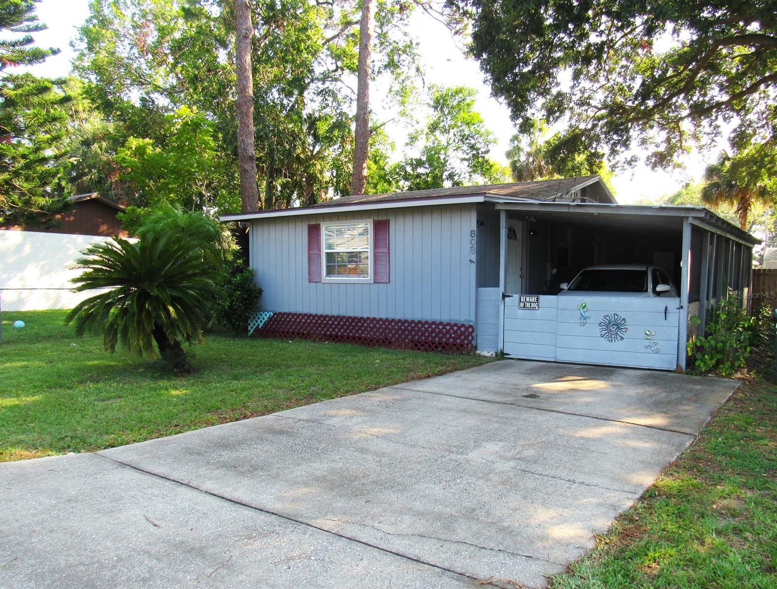 You will fall in love with this adorable bungalow in a quiet little neighborhood. No HOA here! Open floor plan with a nice-sized kitchen which houses a deluxe propane gas range, solid wood cabinets and handy breakfast island. The spacious master bedroom provides a beautiful and relaxing oasis. The large carport fits a car and leaves room for a sitting area. The A/C is 2018, roof is 2016. Hot water heater is tankless. This sweet home is perfect for a starter or retirement home or perhaps an investment property. So well maintained it should qualify for an FHA or VA loan. Home has a transferable termite bond in place and owner is also including a 1 year home warranty at closing. All information is deemed to be correct but you are advised to check facts which are important to you. ;Water: City