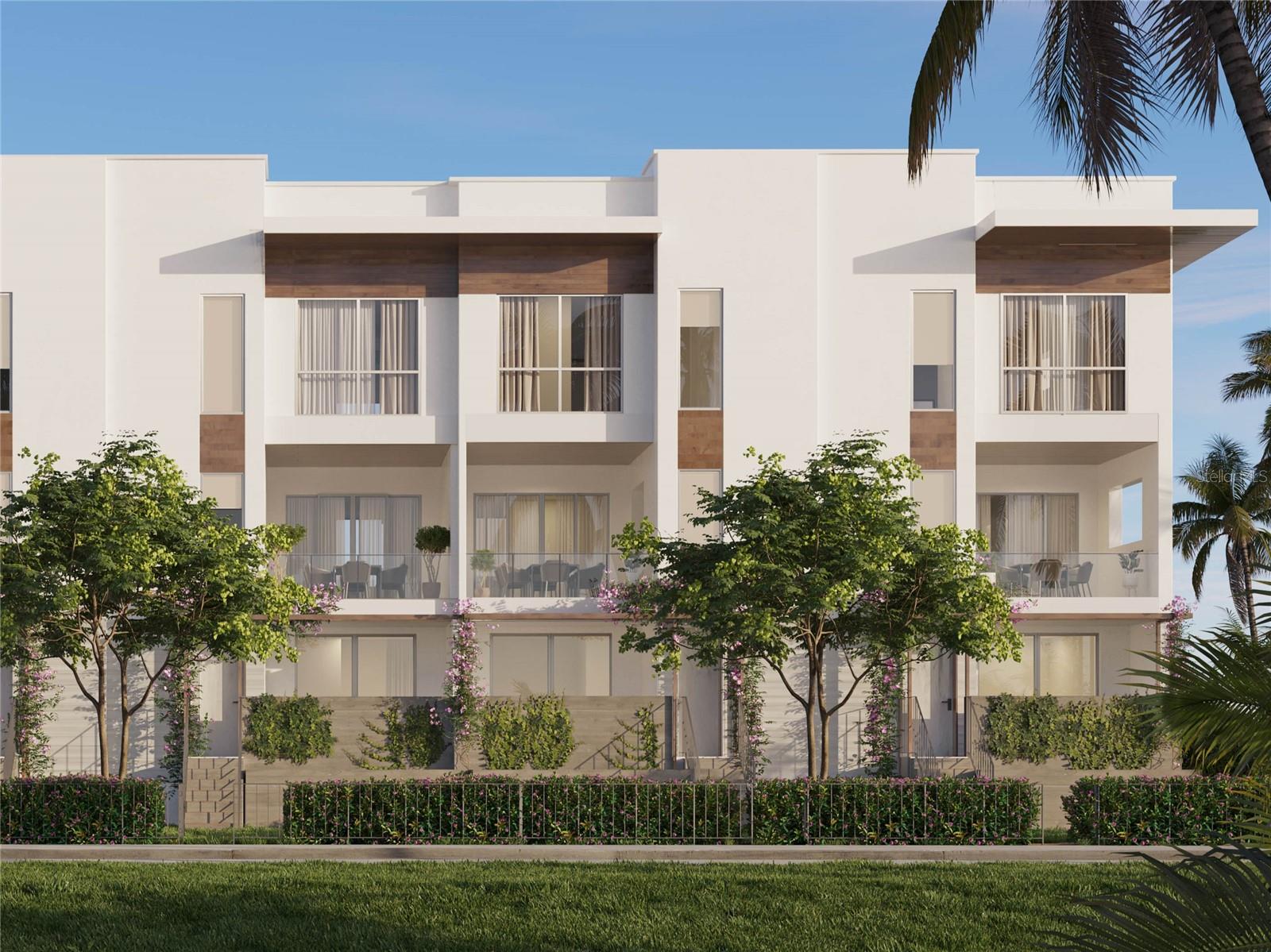One or more photo(s) has been virtually staged. Under Construction. BRAND NEW CONSTRUCTION IN PROGRESS! Move-in this year 2026! 3-level, 3 Bedroom, 2.5 Bathroom, 2-Car Garage, Elevator townhomes at Serena by the Sea! Residence #4 is the LAST REMAINING WATERVIEW TOWNHOME, with south-facing exposure overlooking the water and future Serena boat dock/marina. Serena by the Sea residents enjoy 23,000+ square feet of resort-style amenities inside the gated-community, including 24/7 front-desk concierge, saltwater swimming pool & spa overlooking the intracoastal, daybeds, cabanas, outdoor shower, summer kitchens & entertaining areas, fire lounge, social room, catering kitchen, billiards & poker tables, pet park, Spa center with massage room, hair salon, sauna, tiki jacuzzi, locker room, state-of-the-art fitness center overlooking the Florida gulf coast sunset - and more! A perfect lock & leave seasonal getaway, or full-time residence in this serene location. Conveniently only minutes to world famous Clearwater Beach, downtown Dunedin, Tampa International Airport, St. Pete, Dunedin Blue Jays and Clearwater Phillies baseball Spring Training facilities, and all of the accommodations of the Tampa Bay area.