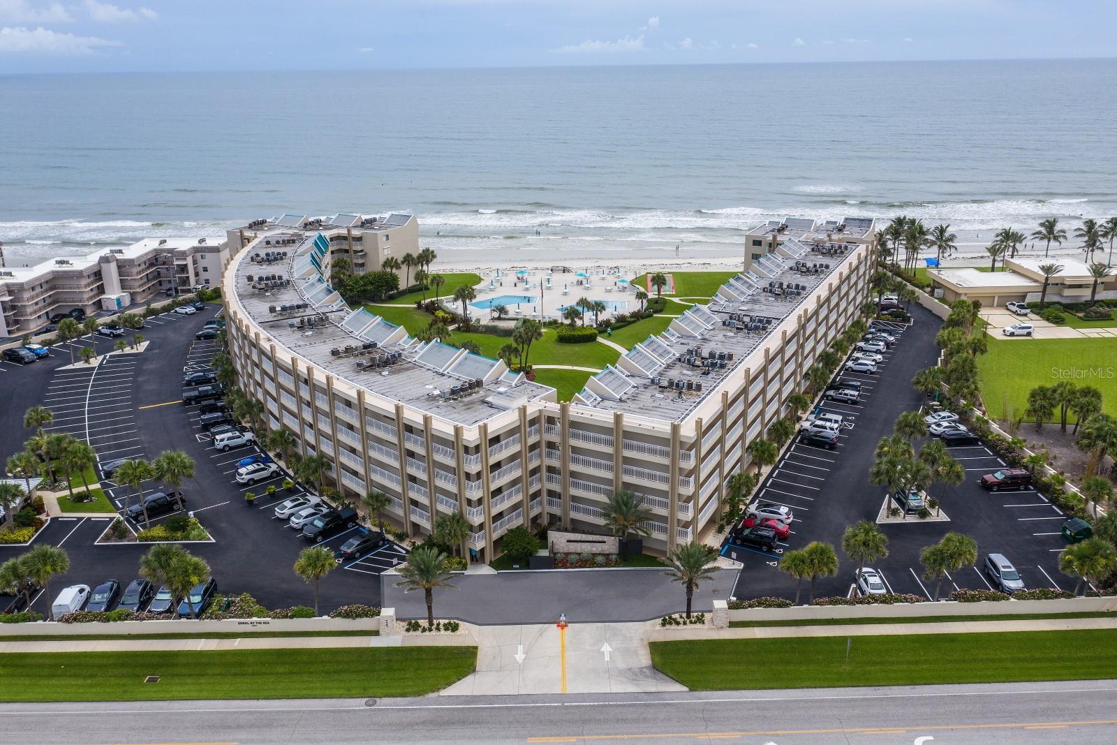 Welcome to Errol By The Sea! This stunning oceanfront condominium recently received nearly 4 million dollars of exterior renovations and features amenities such as multiple swimming pools (one heated), lighted tennis courts, gated access, clubhouse, shuffleboard, and sunning deck directly off the beach. Located on the sought after no-drive section of the beach, this highly popular condominium has an on-site rental office and has excellent rental income potential. The fully furnished 2nd floor unit is in pristine condition and features beautiful ocean views, brand new furniture, tile throughout, new windows, and a new sliding door leading out to your spacious balcony. All assessments have been paid. Your oceanfront condo is ready for you. Come see why Errol By The Sea is the place to be. ;LocationDescription: Condo ;Water: City