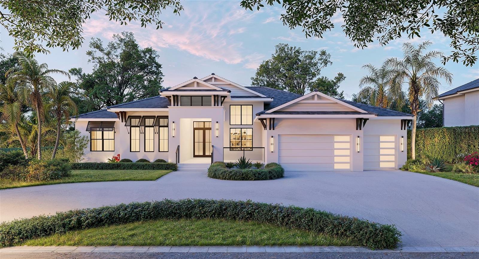 Pre-Construction. To be built. With a fresh, exciting floor plan and stylish coastal flair, this exquisite new Bird Key residence is set on a 1/3-acre homesite in one of Sarasota’s most coveted boating communities. Located just over the Ringling Bridge from the mainland, Bird Key is centrally located between the Downtown arts and cultural district and world-renowned St. Armand’s Circle. Designed by the award-winning professionals at Allegra Homes, the “Lauren Coastal” showcases 2,987 sq. ft. of open living with 3 ensuite bedrooms, a dedicated office with custom built-ins, and a poolside bonus room with wet bar. The foyer entry invites exploration into a fabulous great room, an amazing dream kitchen, and a dining area with built-in buffet. The bright, open great room features a striking volume ceiling with architectural accents, floor-to-ceiling entertainment wall with fireplace, and wide glass sliders opening to a fantastic outdoor setting. Enclosed in Clear View screening, the covered lanai is enhanced with wood tongue-and-groove ceiling, a heated saltwater pool/spa, and a grilling station with beverage center. The kitchen is a standout centerpiece, anchored by a large island and appointed with premium name brands such as Sub-Zero and Wolf, including a 42-inch refrigerator, wine cooler, 36-inch cooktop, oven, drop-down microwave, and dishwasher. The secluded owner’s suite offers casual comfortability with its dramatic headboard feature wall, roomy sitting area and stunning bath highlighted by a freestanding soaking tub, an 80” tall frameless glass shower enclosure, floating full-height mirrors, split vanities, and a private water closet. Additional features include trey ceilings with cove molding, recessed lighting, finished closets, 8-ft. solid-core interior doors, hurricane shutters, a tankless recirculating water heater, and an upgraded trim package in the great room, dining room, and foyer.  A brick paver driveway leads to the 3-car garage, and the beautiful exterior façade is framed in a lush landscape with irrigation system and night lighting for added visual appeal. Residents can enjoy the Bird Key Yacht Club’s exclusive social club experience for its members with a wide array of outstanding amenities and social events focused around boating, dining and tennis in a prized bayfront setting. With completion in late 2026, the $27.5 million rebuild will include a 21,500-sq-ft clubhouse plus 3,500 sq-ft of covered outdoor decks, a new pool, relocated bocce courts, and a fourth tennis court. Bird Key is the standard for exceptional Florida living and this beautiful address is no exception. It’s the perfect opportunity to live an enviable island lifestyle in a prestigious enclave surrounded by the pristine waterways of Sarasota Bay.