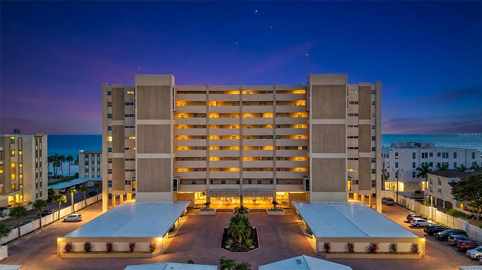 Perched on the 6th floor with sweeping, unobstructed western views of the Gulf and world famous Crescent Beach, this spectacular Siesta Key condo delivers front row sunsets and frequent dolphin sightings, stretching from Point of Rocks to north Siesta Key. Ideally positioned above the gulf front pool and spa, this partially furnished island retreat is move in ready and features a full length enclosed balcony for added living space, along with impact windows and doors for peace of mind. Located in Horizons West, a coveted gulf to bay resort community spanning over 7 lushly landscaped acres, residents enjoy 300 feet of deeded private beach with cabanas, a beachside pool and spa, grilling areas, a second pool by the clubhouse, and a private Intracoastal Waterway park with day dock perfect for kayaking, paddleboarding, fishing, or relaxing among the mangroves. Conveniently access Siesta Key Village dining, shopping, and entertainment via the free island trolley and embrace the ultimate carefree coastal lifestyle.  Come see what Island Life is all about.